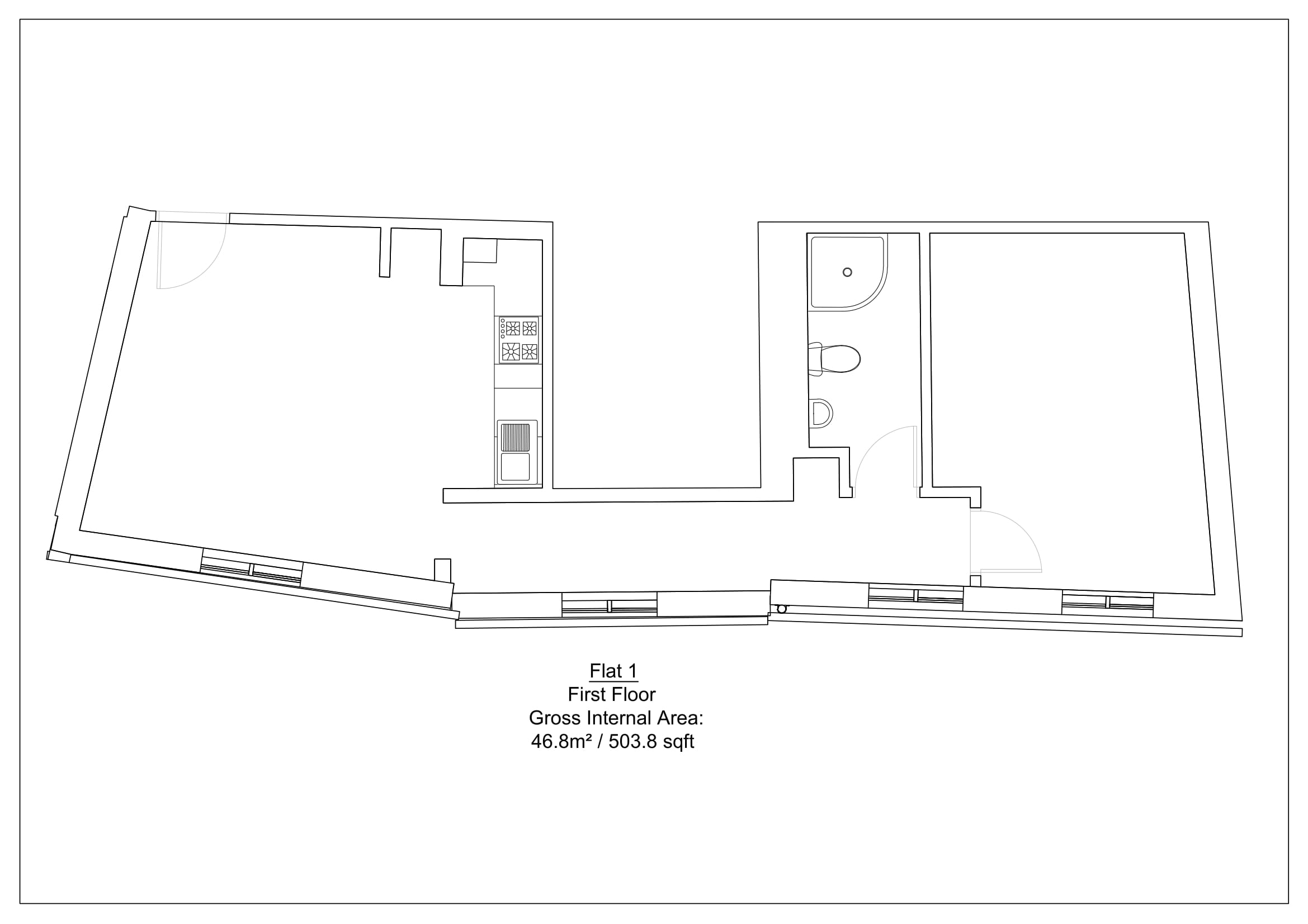 1 Bedrooms Flat to rent in Flat 1, The Loft, 3 Parsons Street OX16