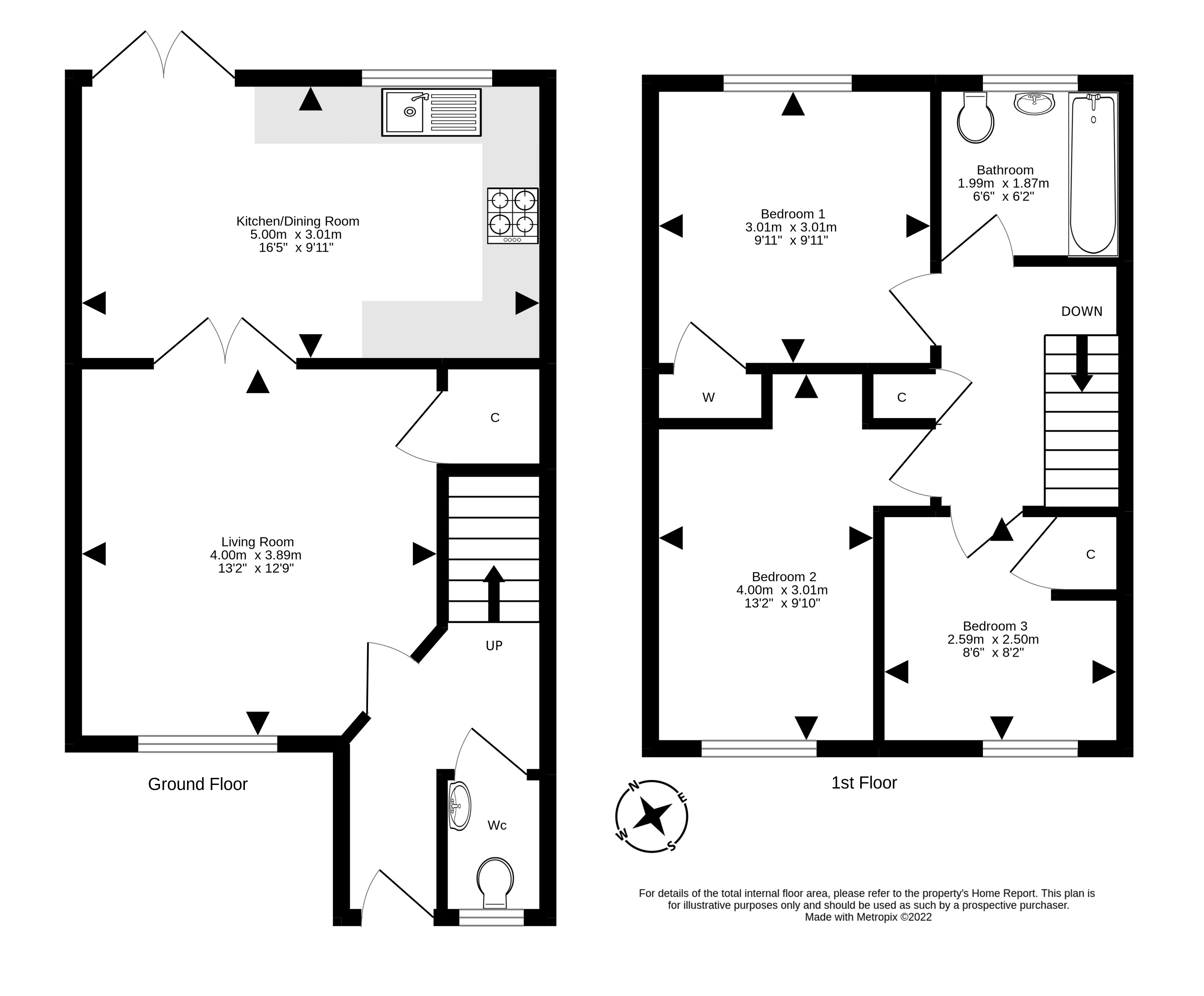 42 Saint Davids Gardens, Eskbank, Dalkeith EH22, 3 bedroom terraced