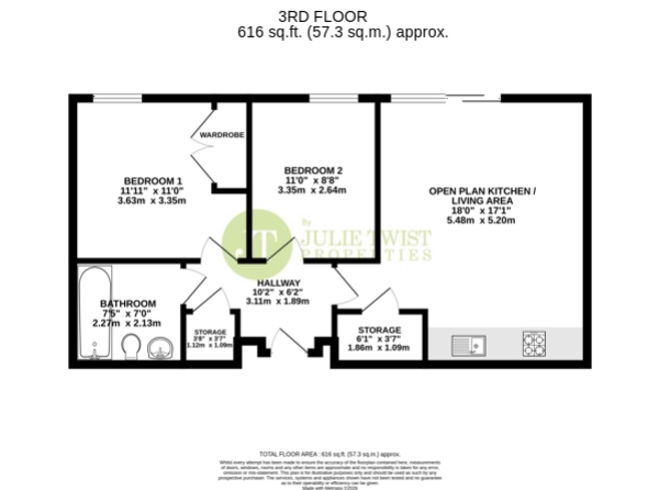 191 Water Street, Manchester floorplan