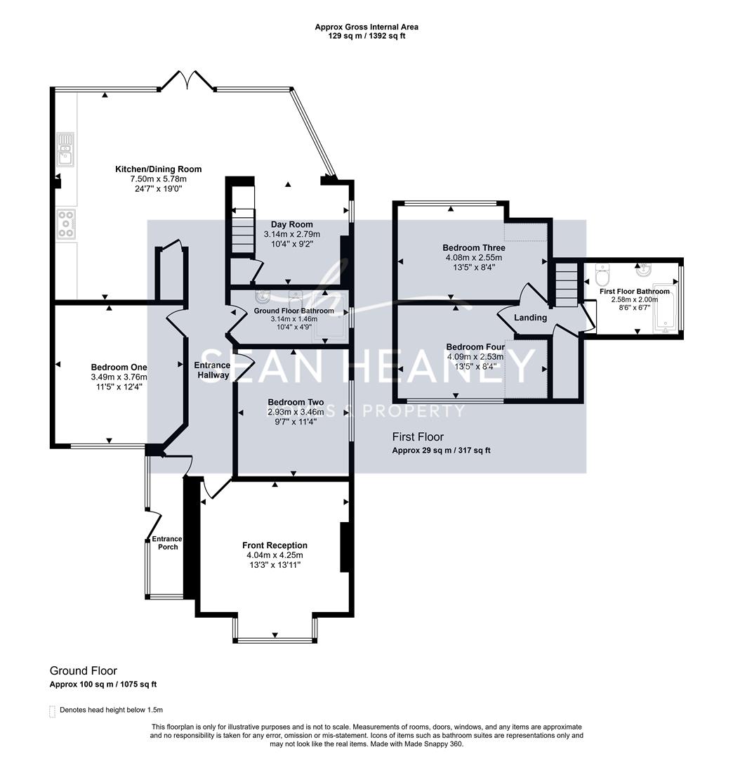 21, Milton Avenue, High Barnet floorplan