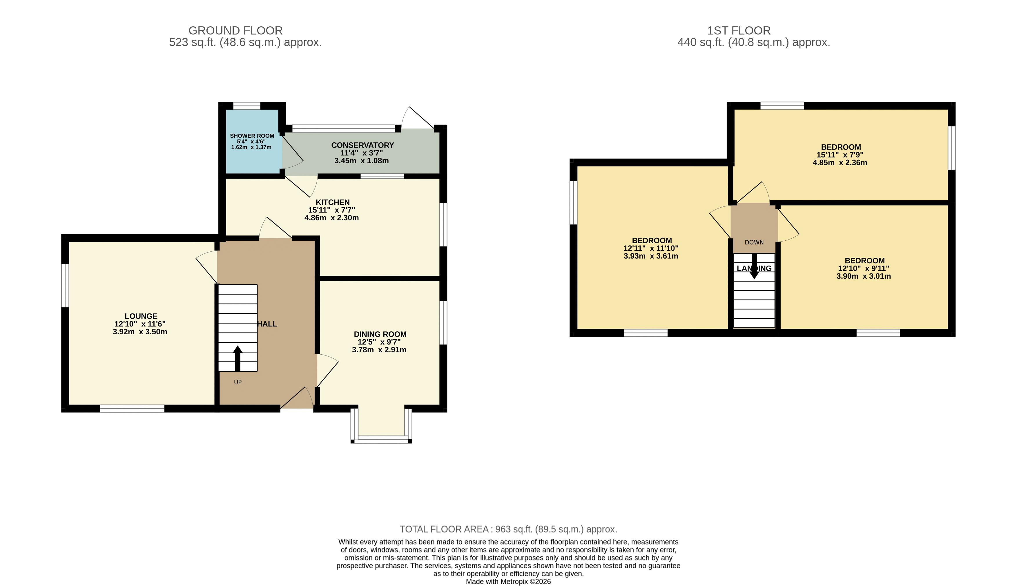 155, Windmill Lane, Waltham Cross floorplan