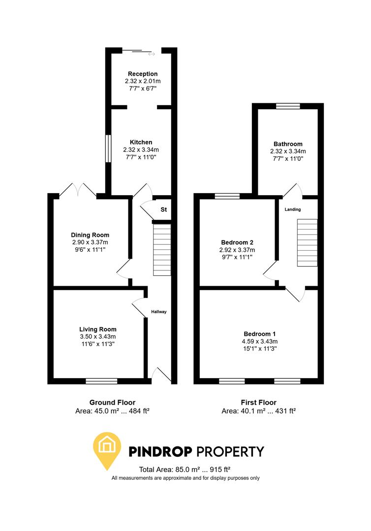 59, Medcalf Road, Enfield floorplan