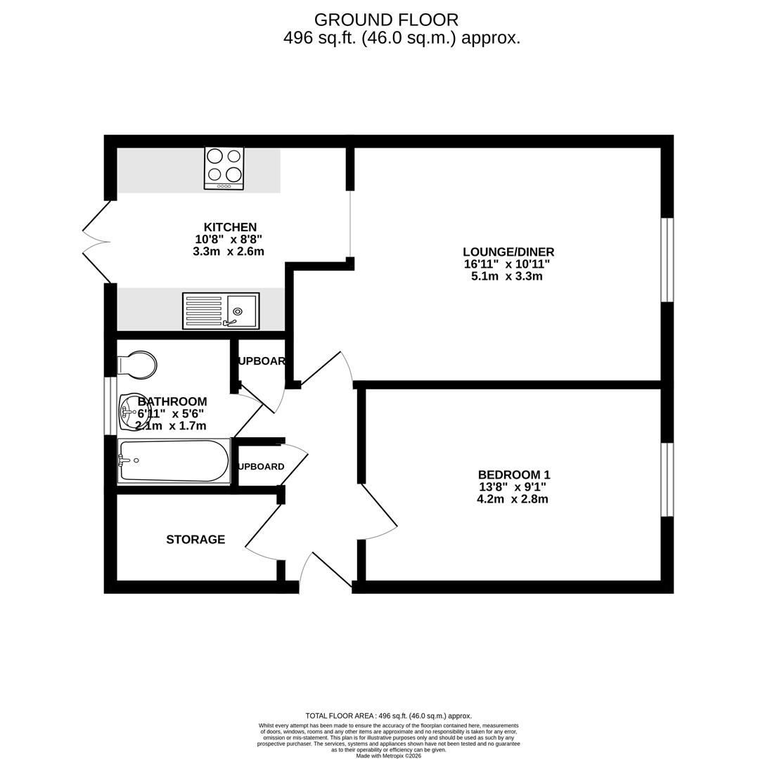 19, Chesil View, Weymouth floorplan