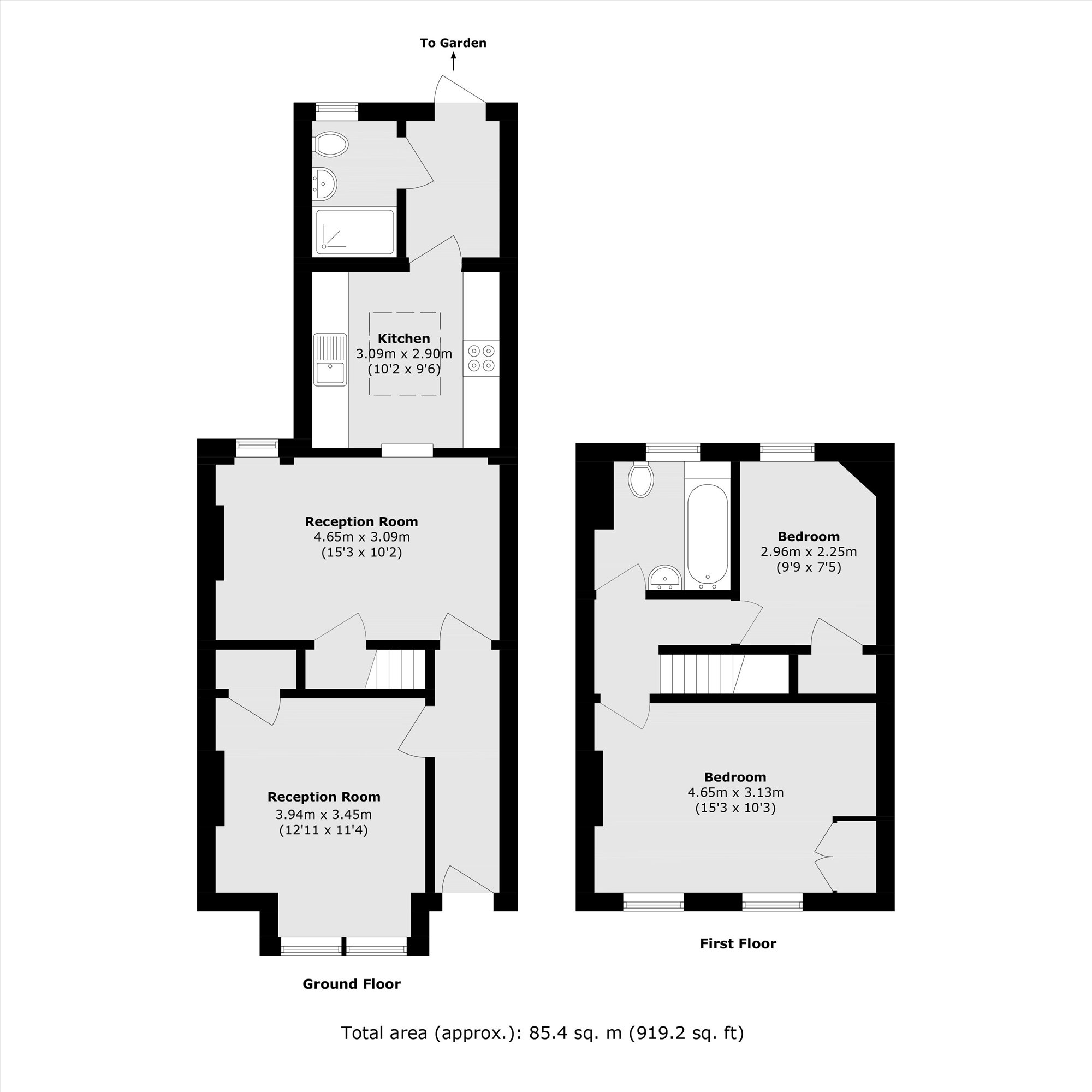 34, Kenlor Road, London floorplan
