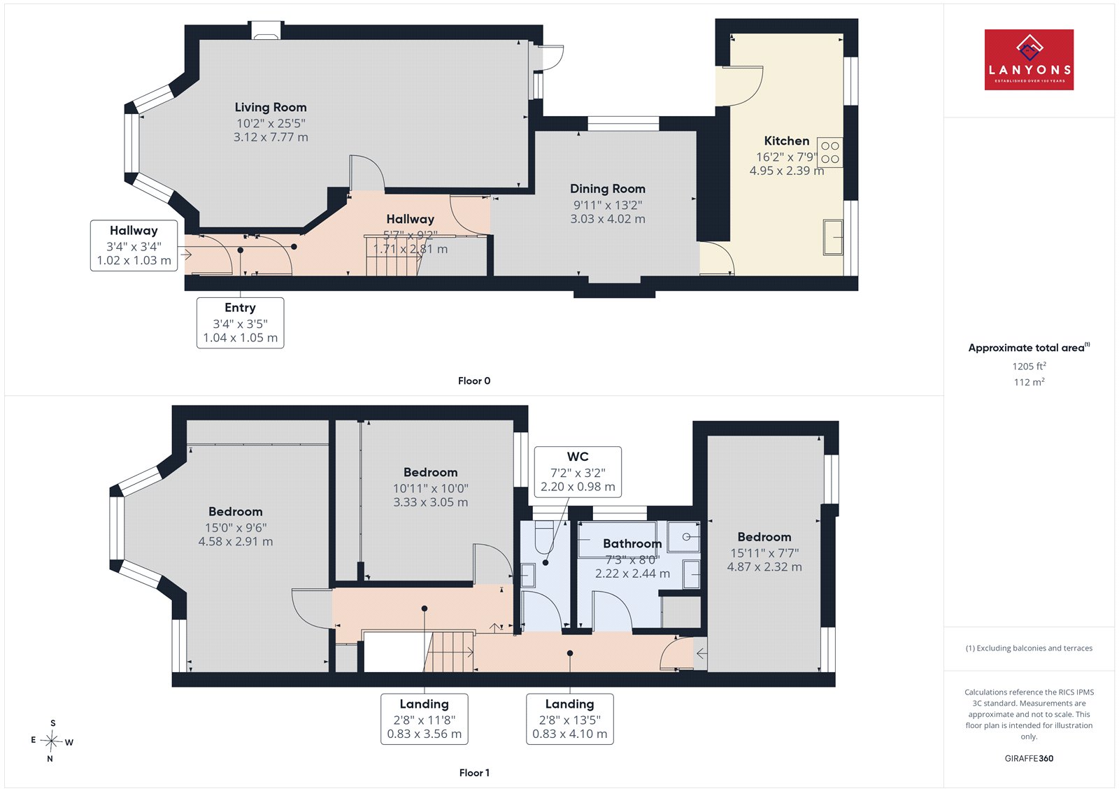45, Aldergrove Road,, Porth floorplan