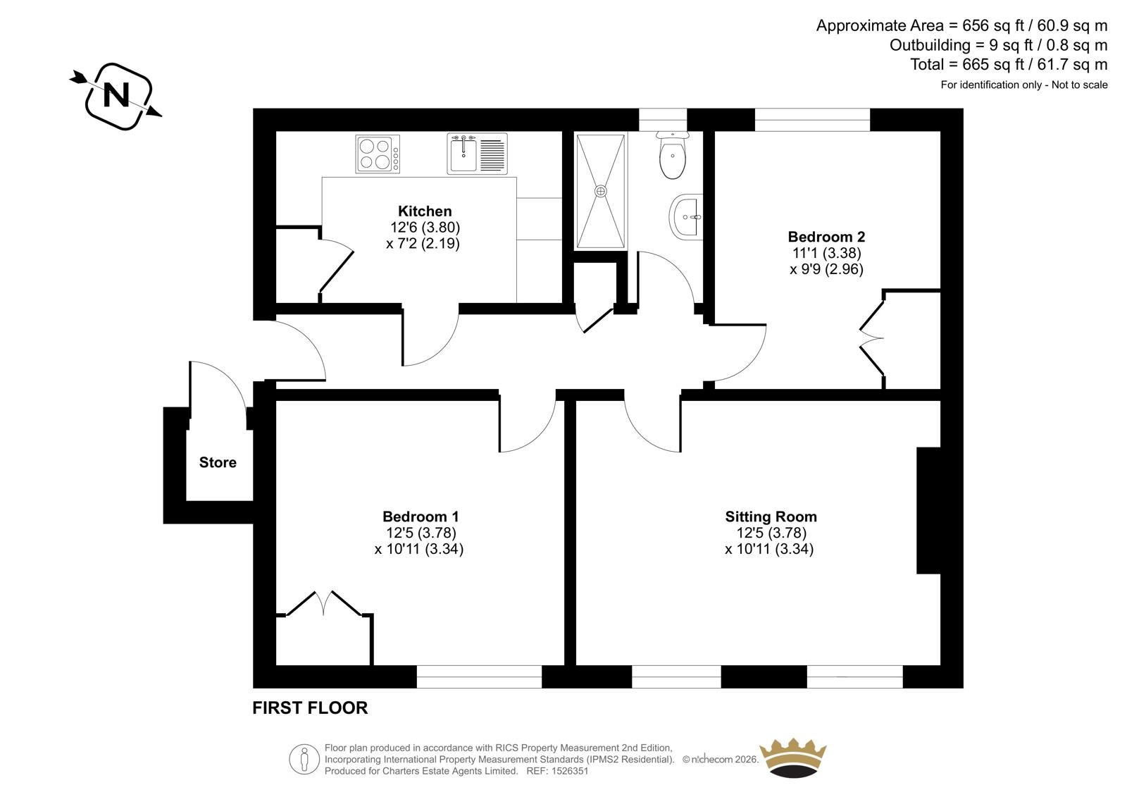9, Ashdown Road, Eastleigh floorplan
