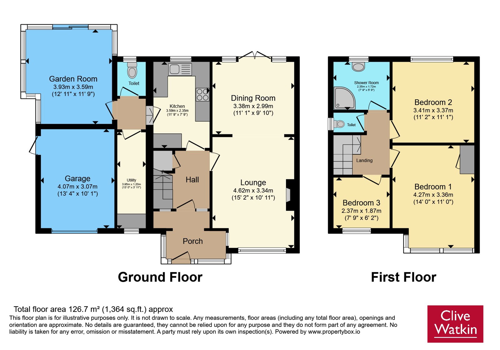 43, Town Lane, Wirral floorplan