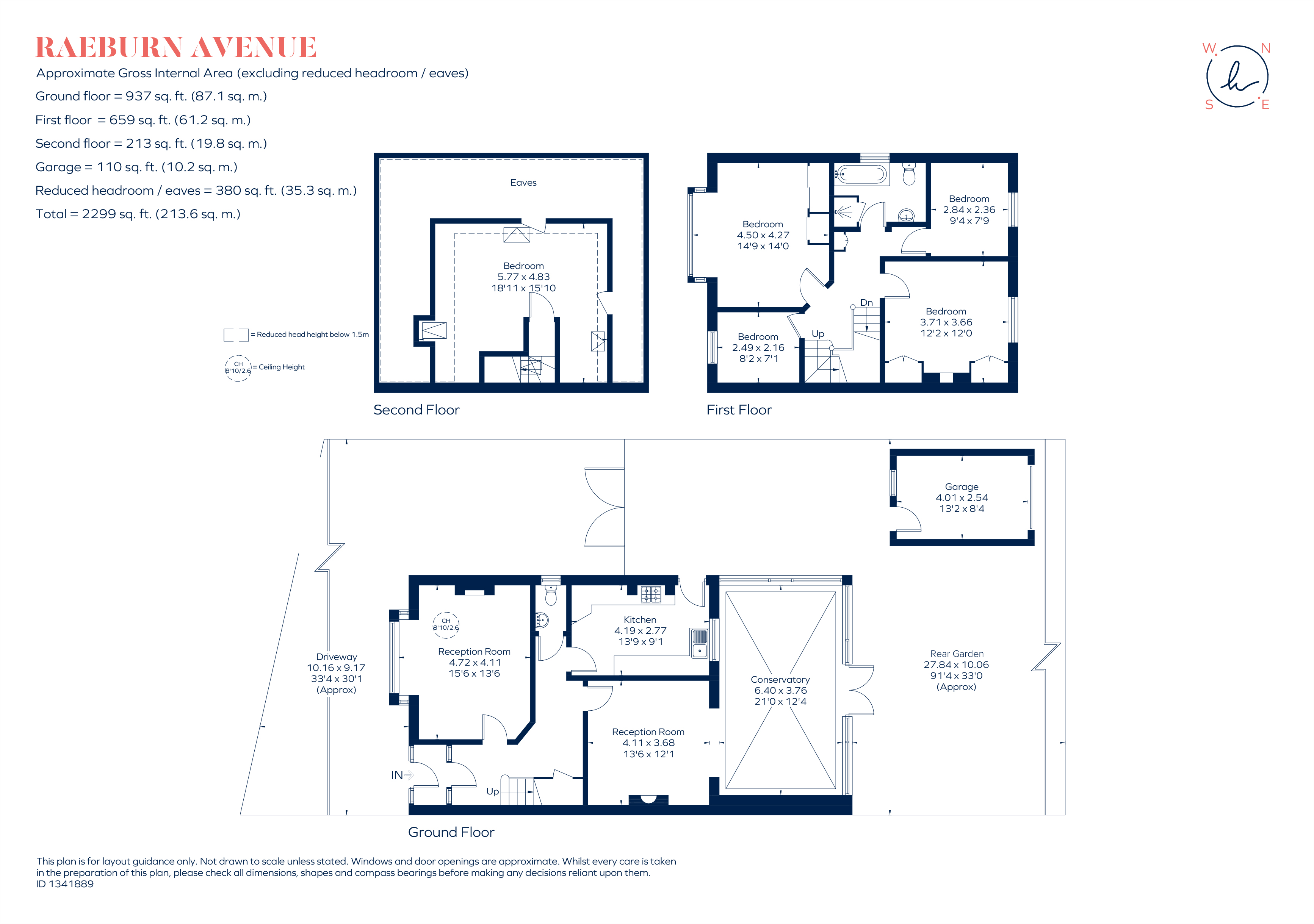 Raeburn Avenue, Surbiton floorplan