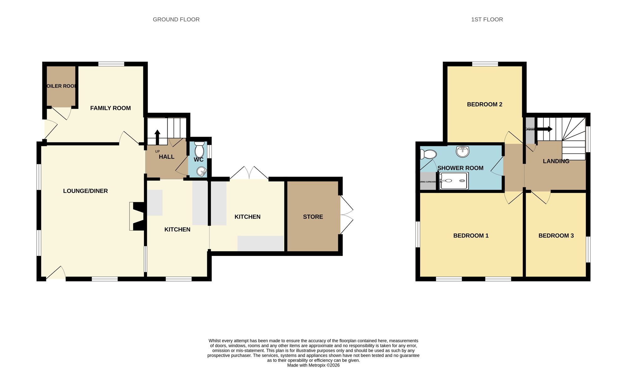 Long Meadow Eaudyke Bank, Wisbech floorplan