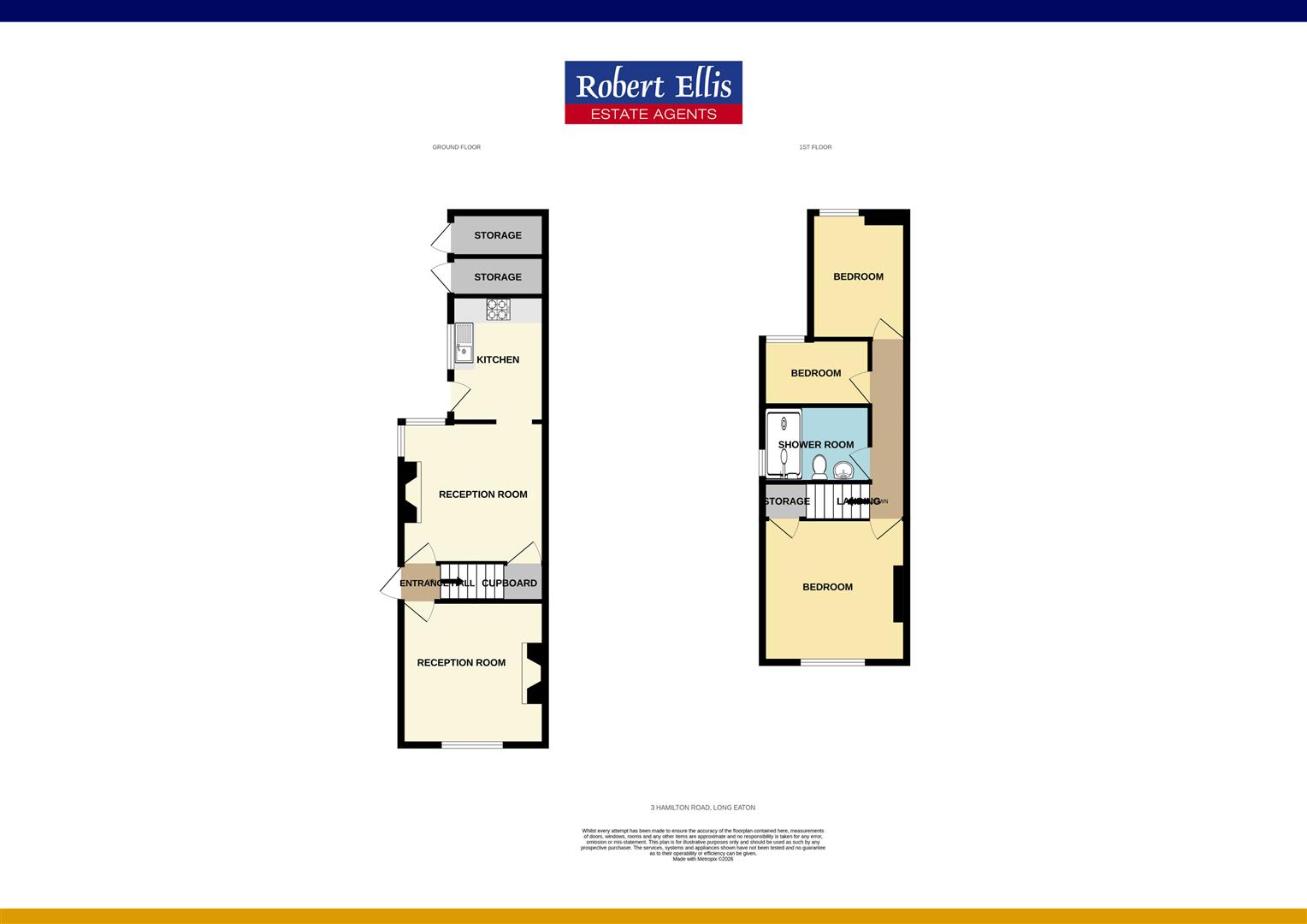5, Hamilton Road, Nottingham floorplan