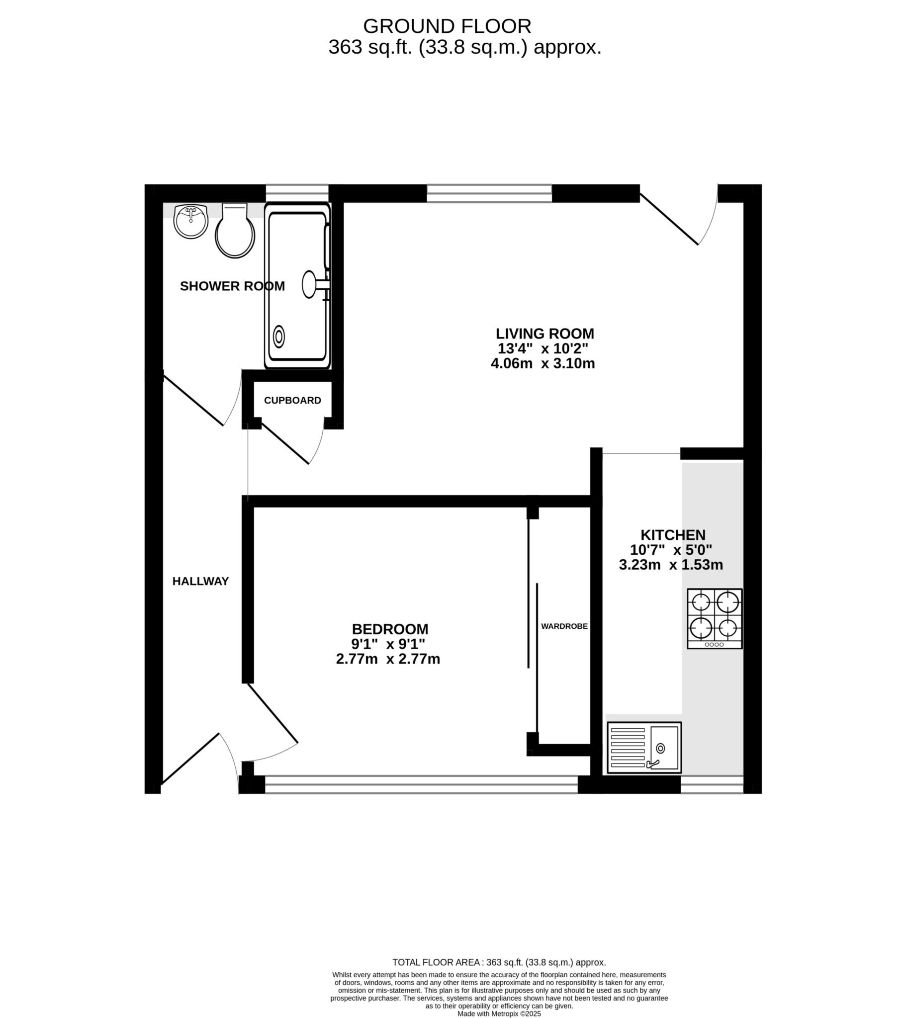 2c, White Cliff Mill Street, Blandford Forum floorplan