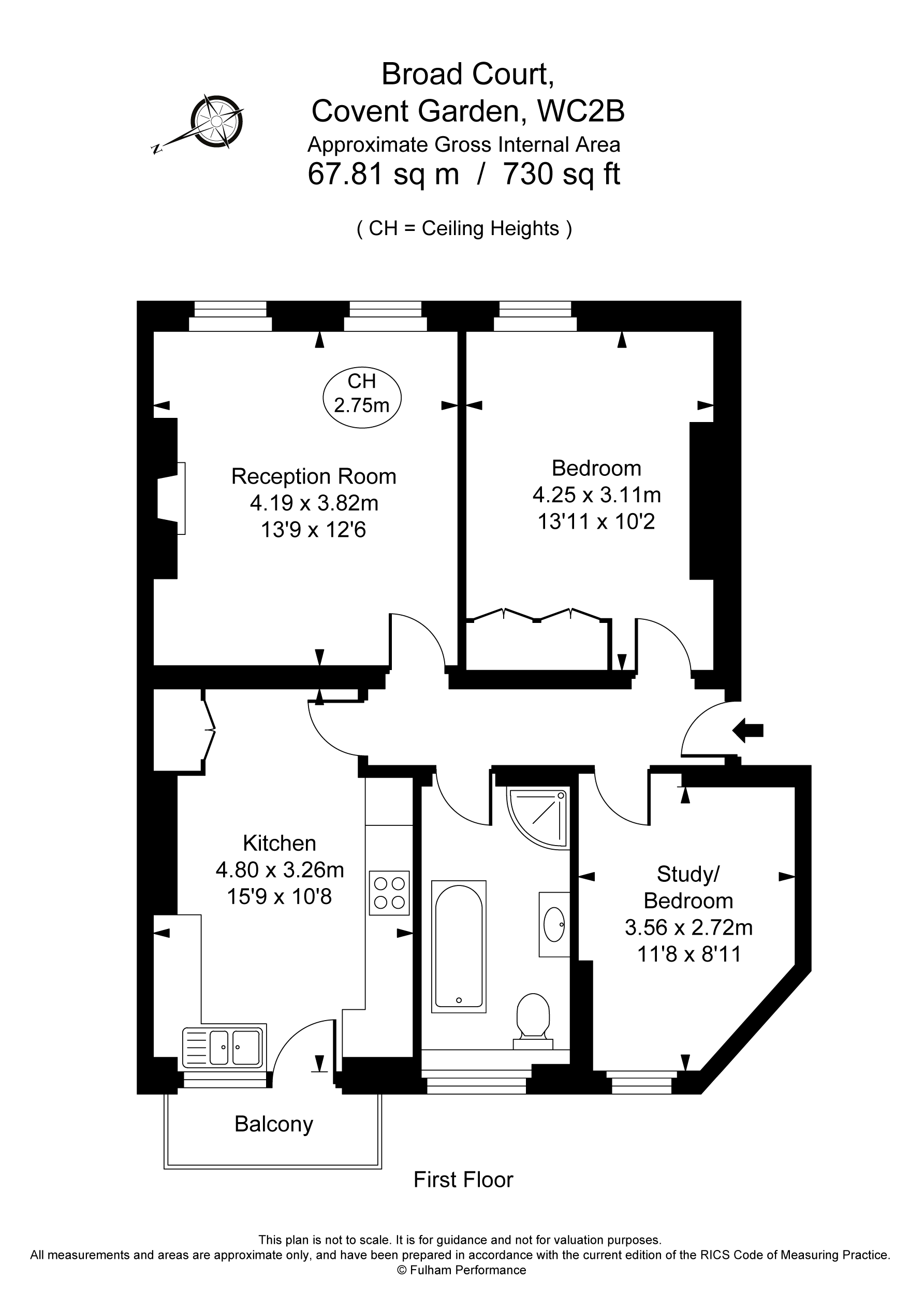 2 Bedrooms Flat to rent in Broad Court, Covent Garden WC2B