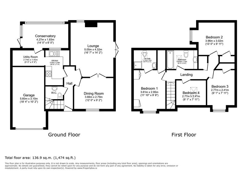 8, Wolborough Gardens Wolborough Hill, NEWTON ABBOT floorplan