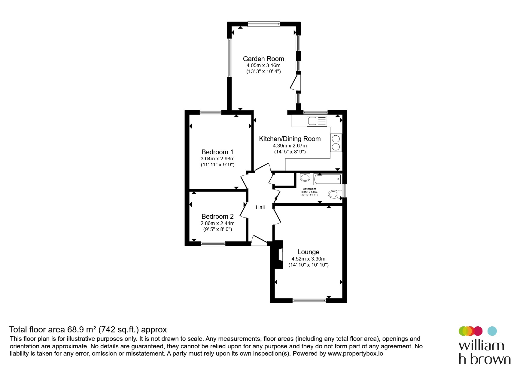 3, Rowan Way, Holt floorplan