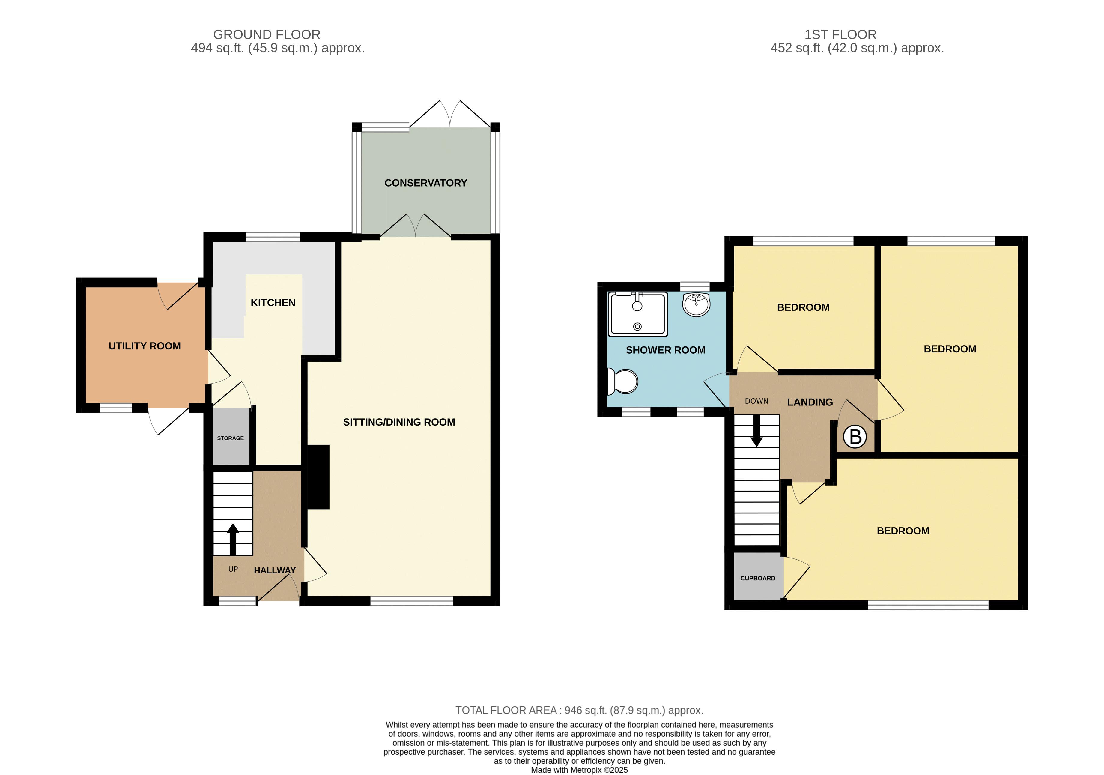 3, Cambridge Walk, Bury St. Edmunds floorplan