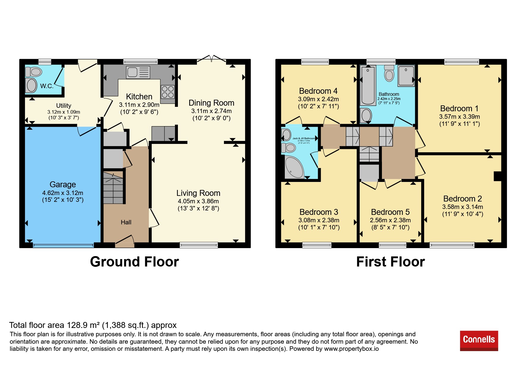 34, Cranley Road, Oxford floorplan