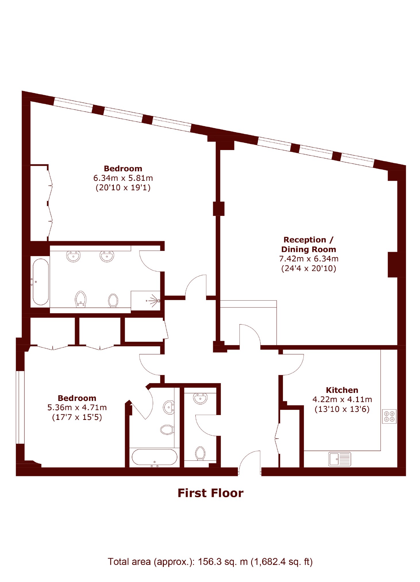 Flat 37, William Hunt Mansions, London floorplan