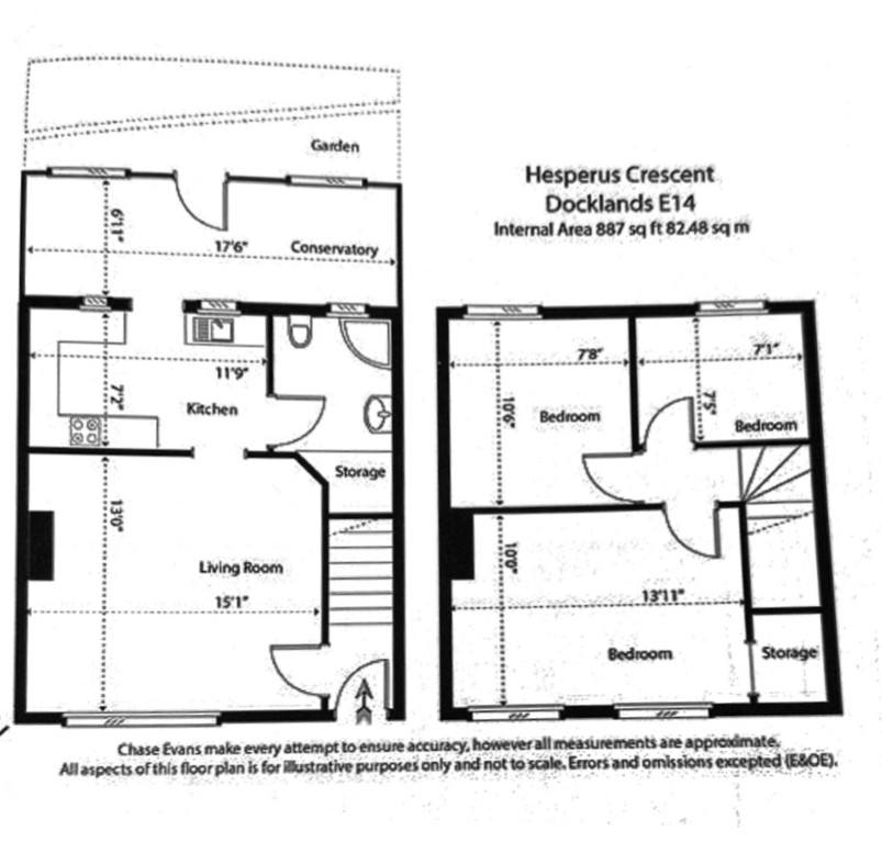 25X Hesperus Crescent, Isle of Dogs, London floorplan