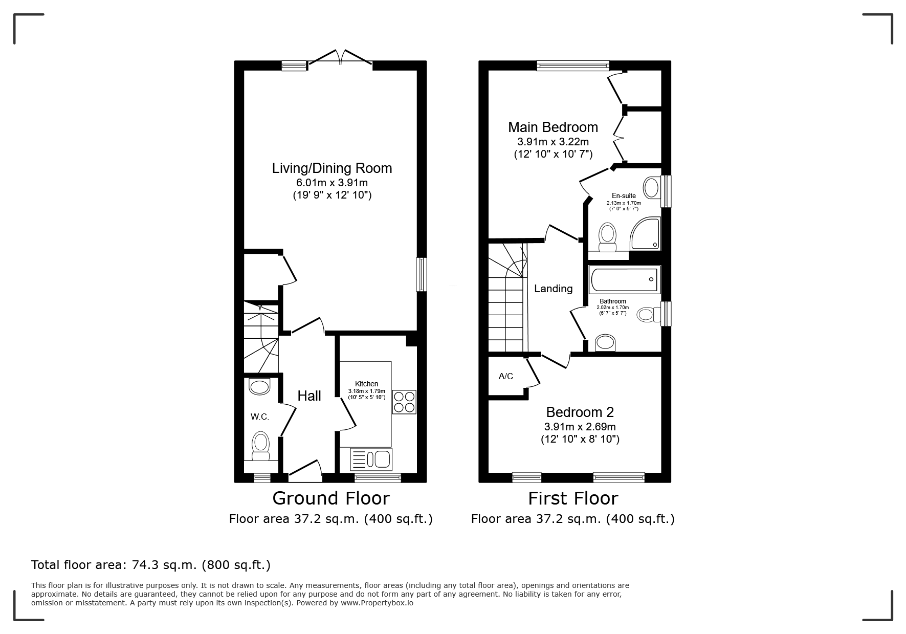 5, Bushy Plats Close, Aldershot floorplan