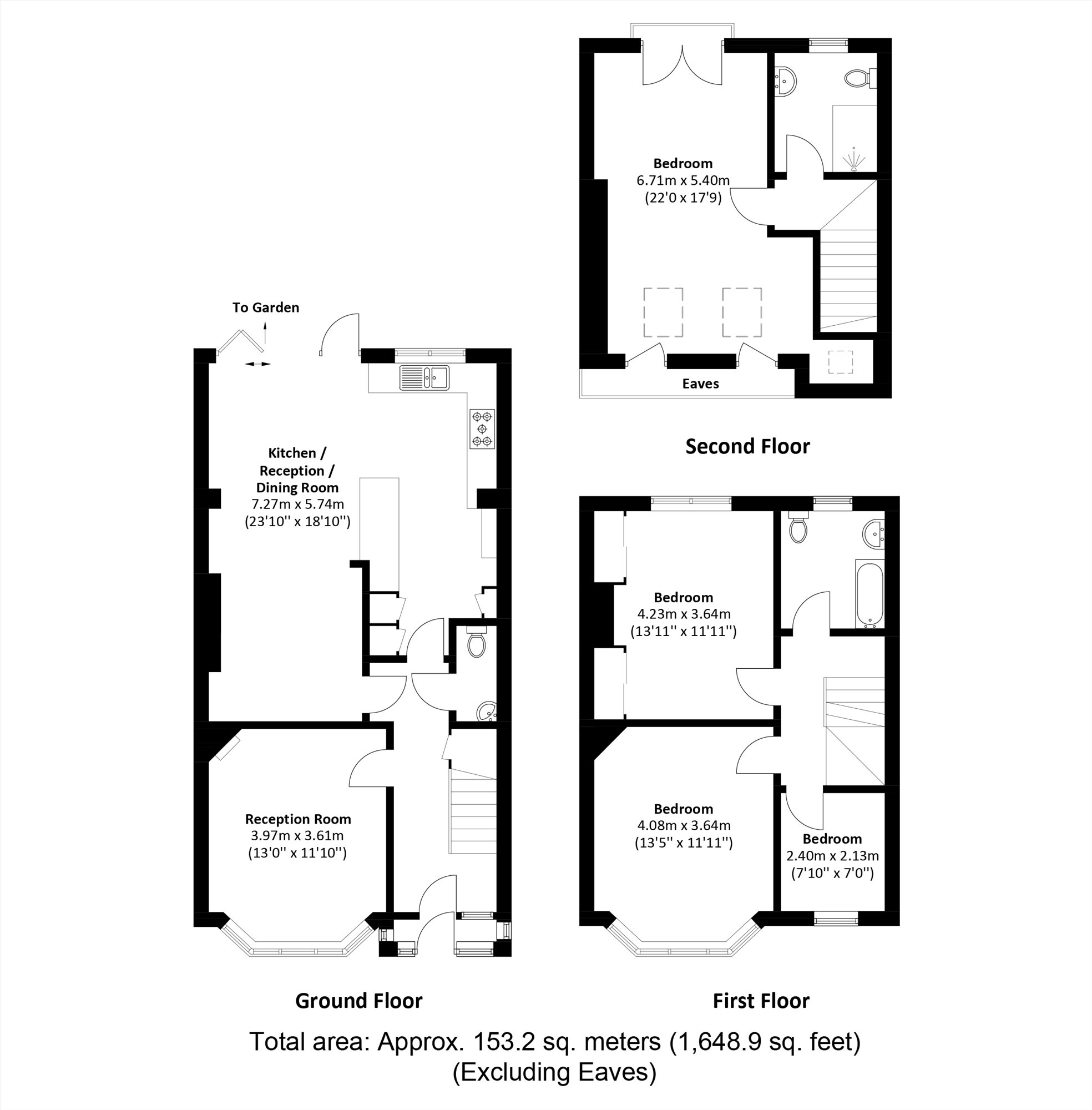72, Semley Road, London floorplan