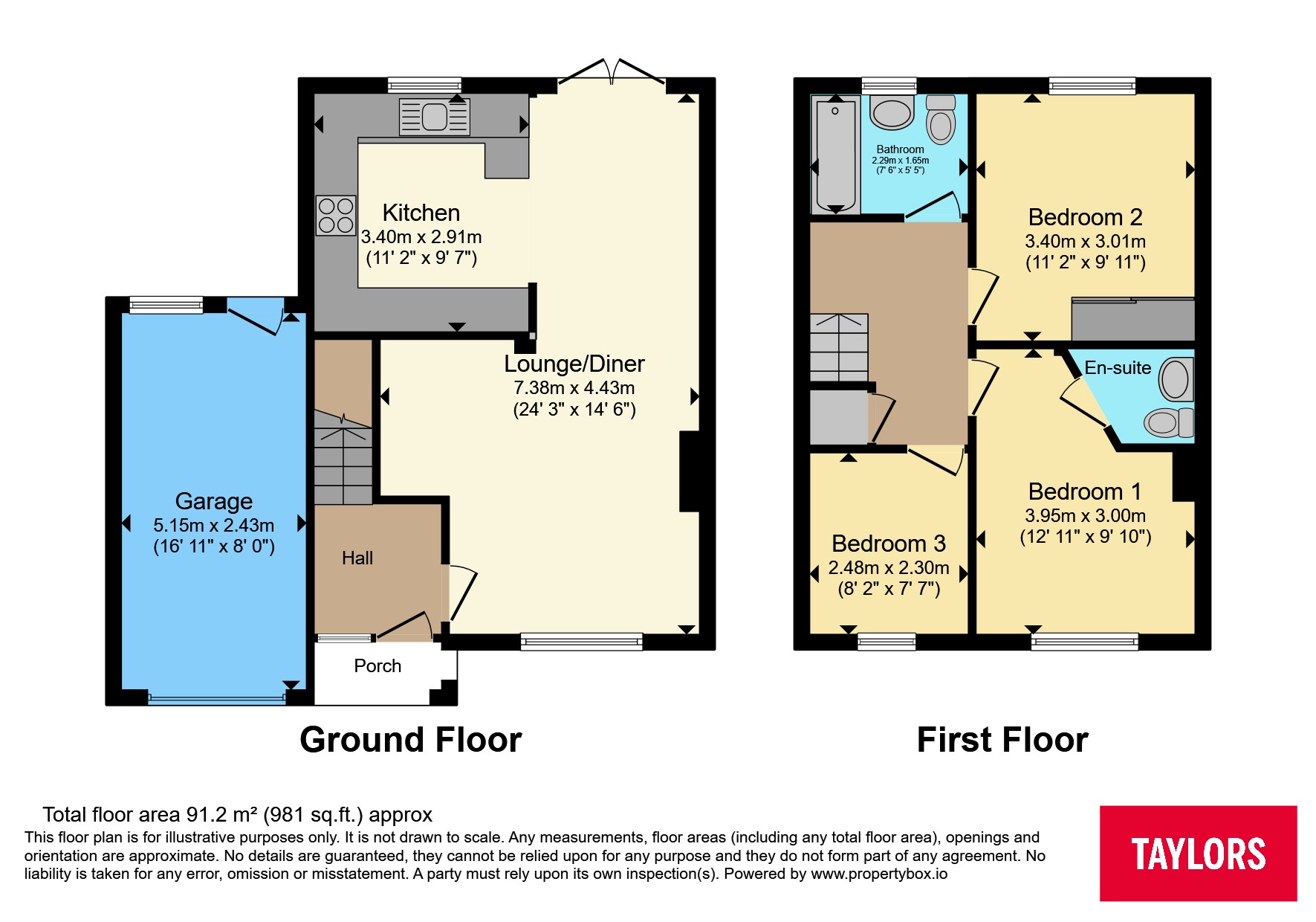 15, Kingston Drive, Bristol floorplan