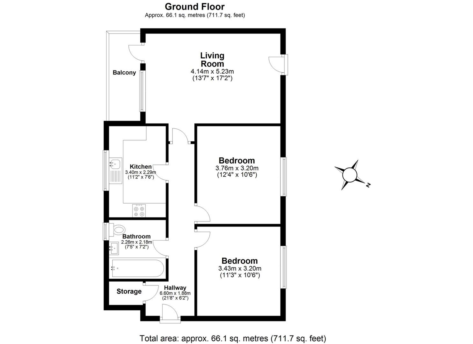 12 Tylney Close, Chigwell floorplan