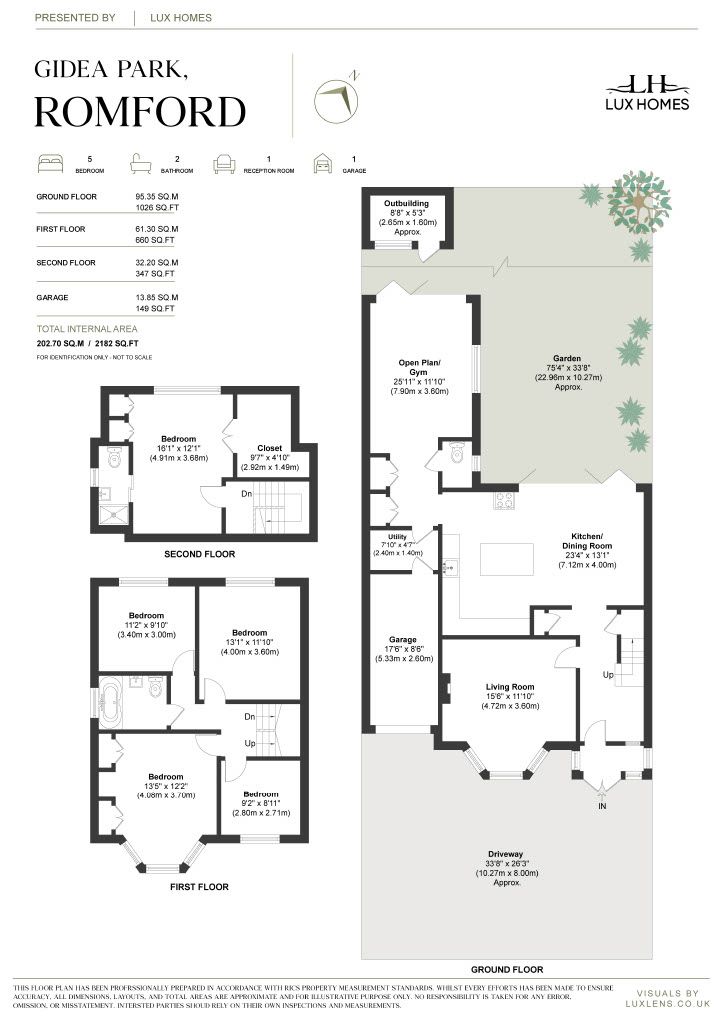 7 Fairholme Avenue, Romford floorplan