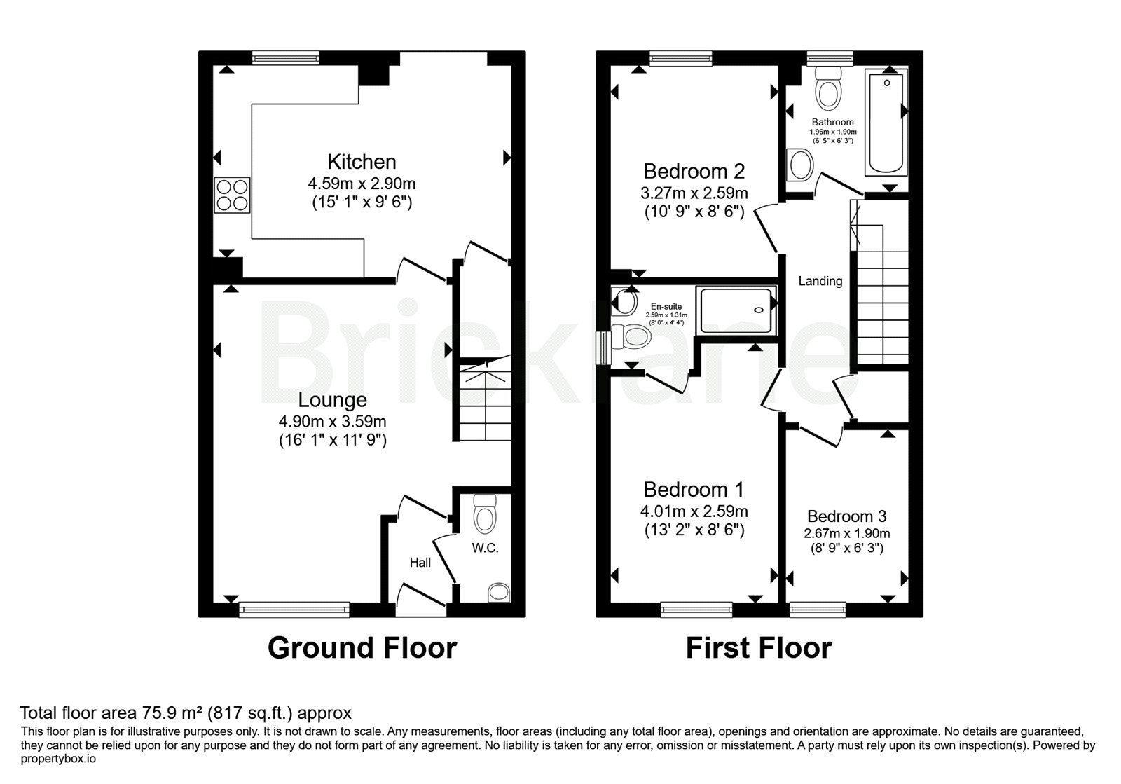 15, Chaffinch Gardens, Arundel floorplan