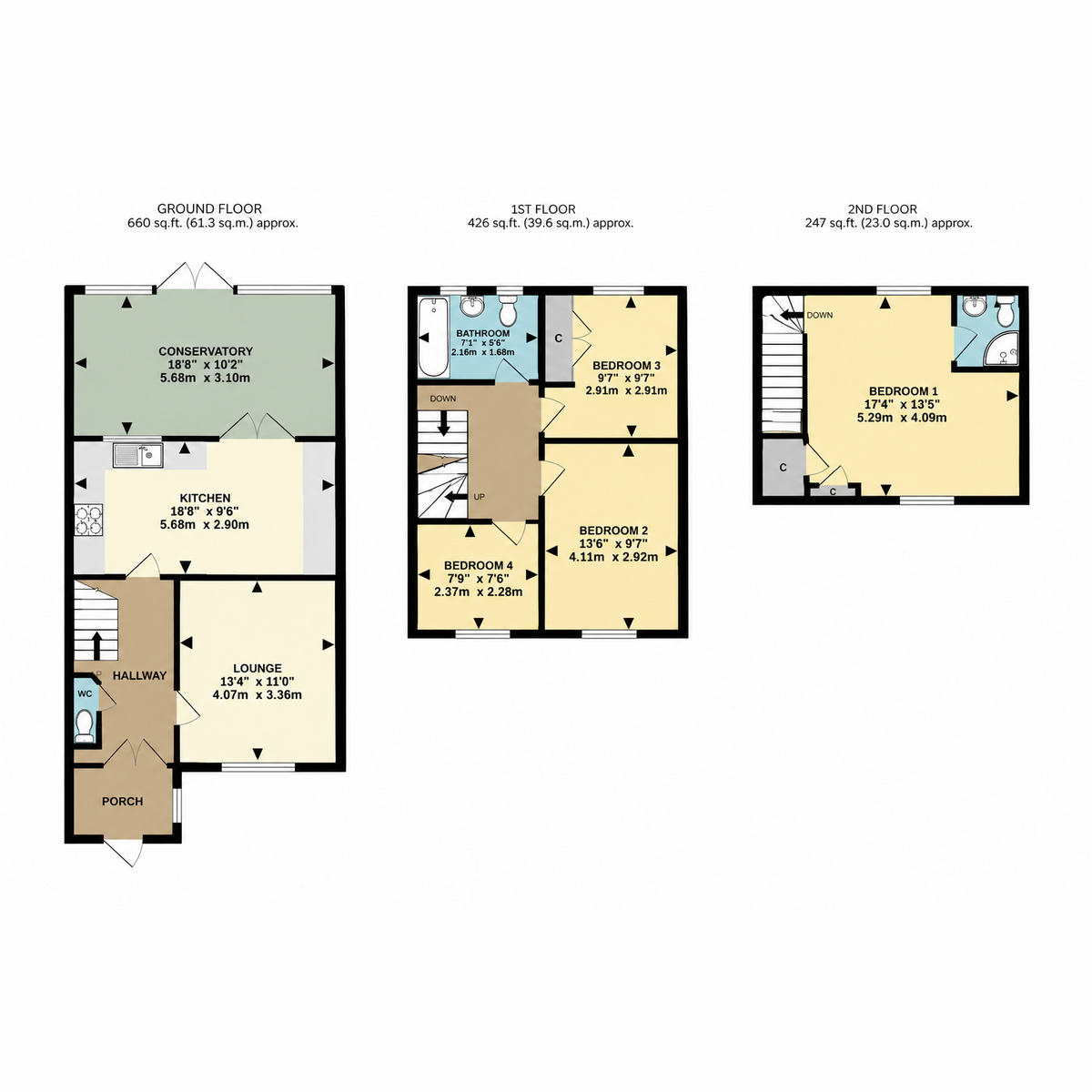 123, Westerham Road, Sittingbourne floorplan