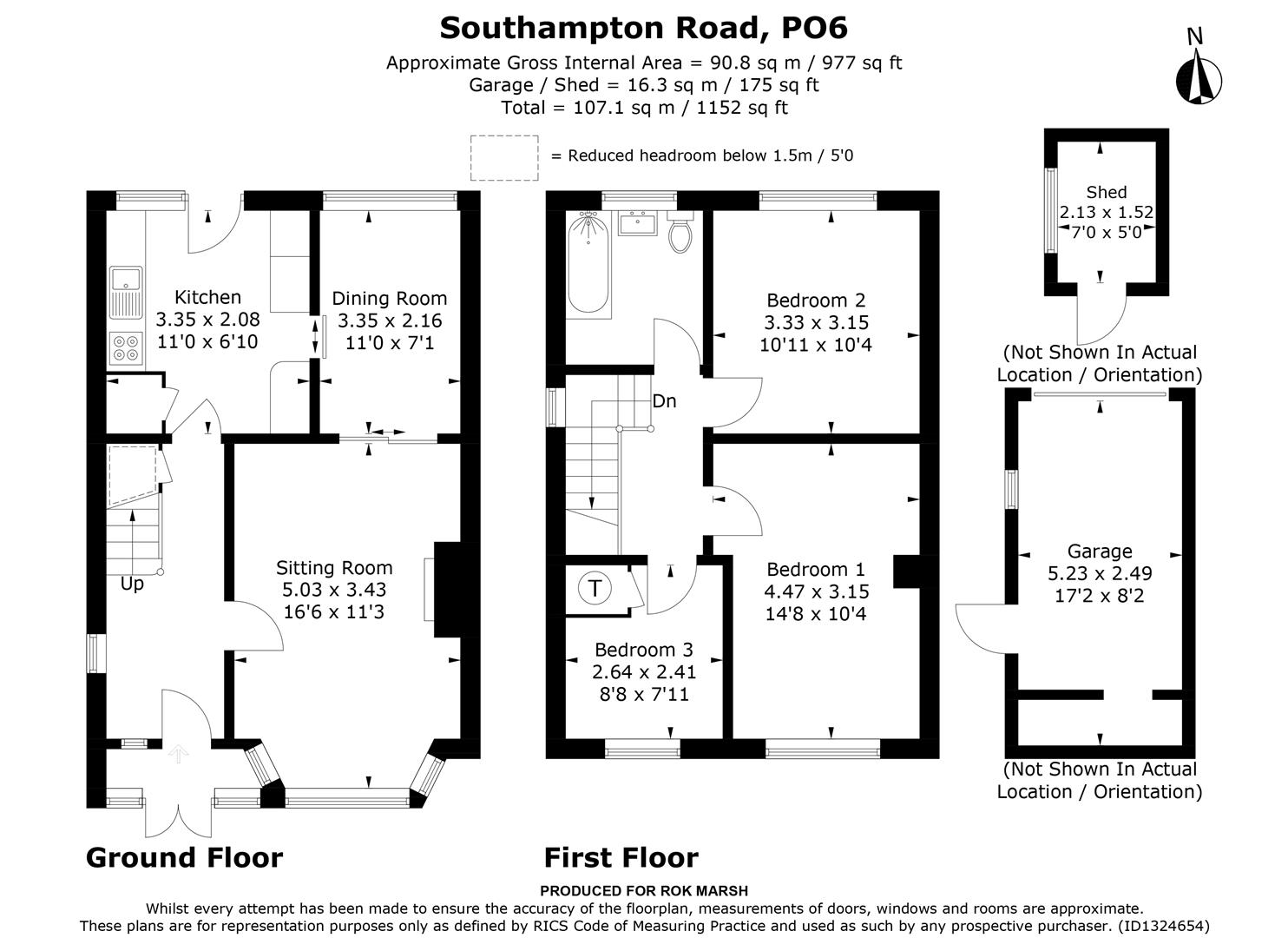 268, Southampton Road, Portsmouth floorplan