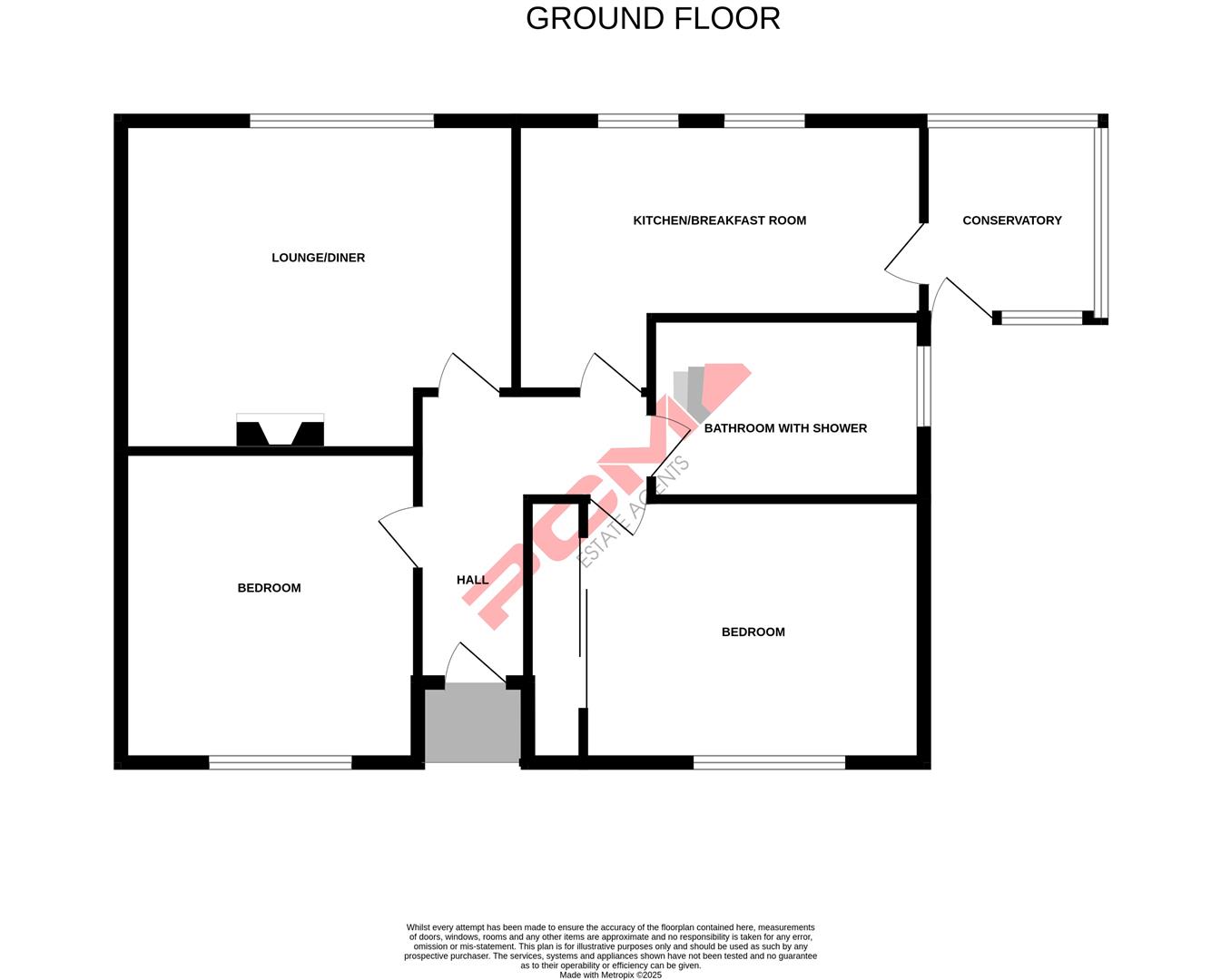 11, Bedford Road, Hastings floorplan