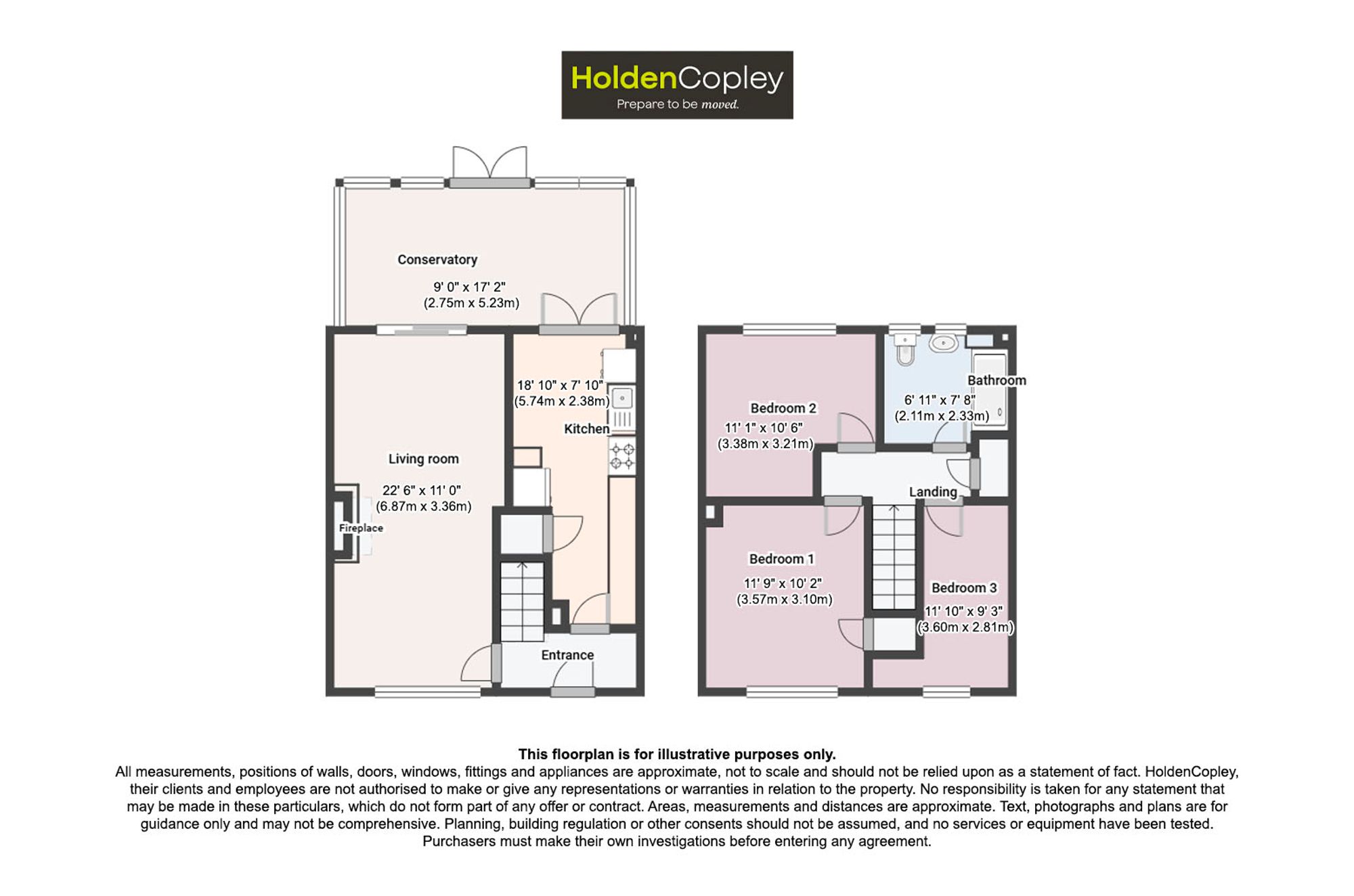5 Trinstead Way, Nottingham floorplan