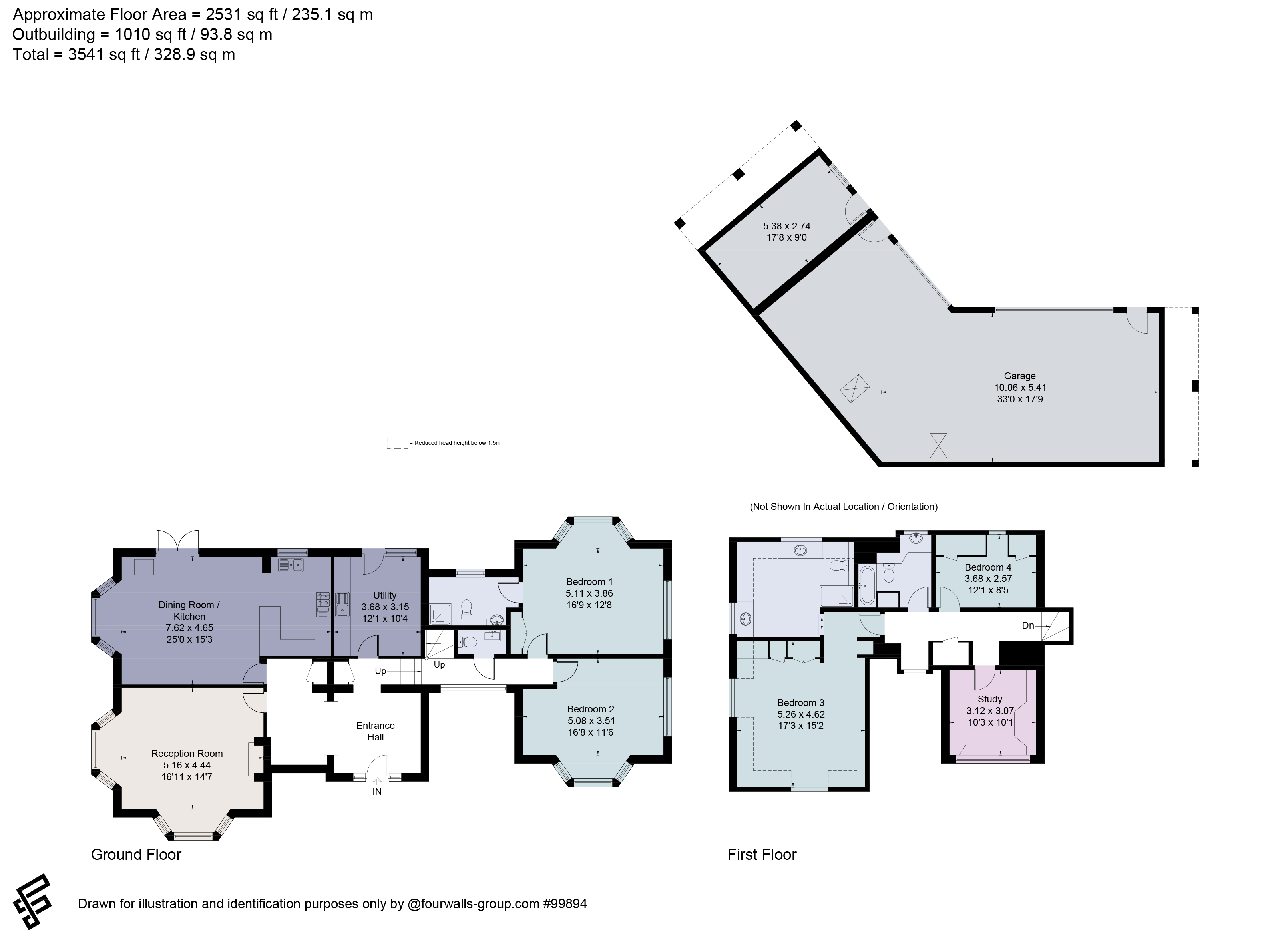The Lodge,, Roundhurst Lane, West Sussex floorplan