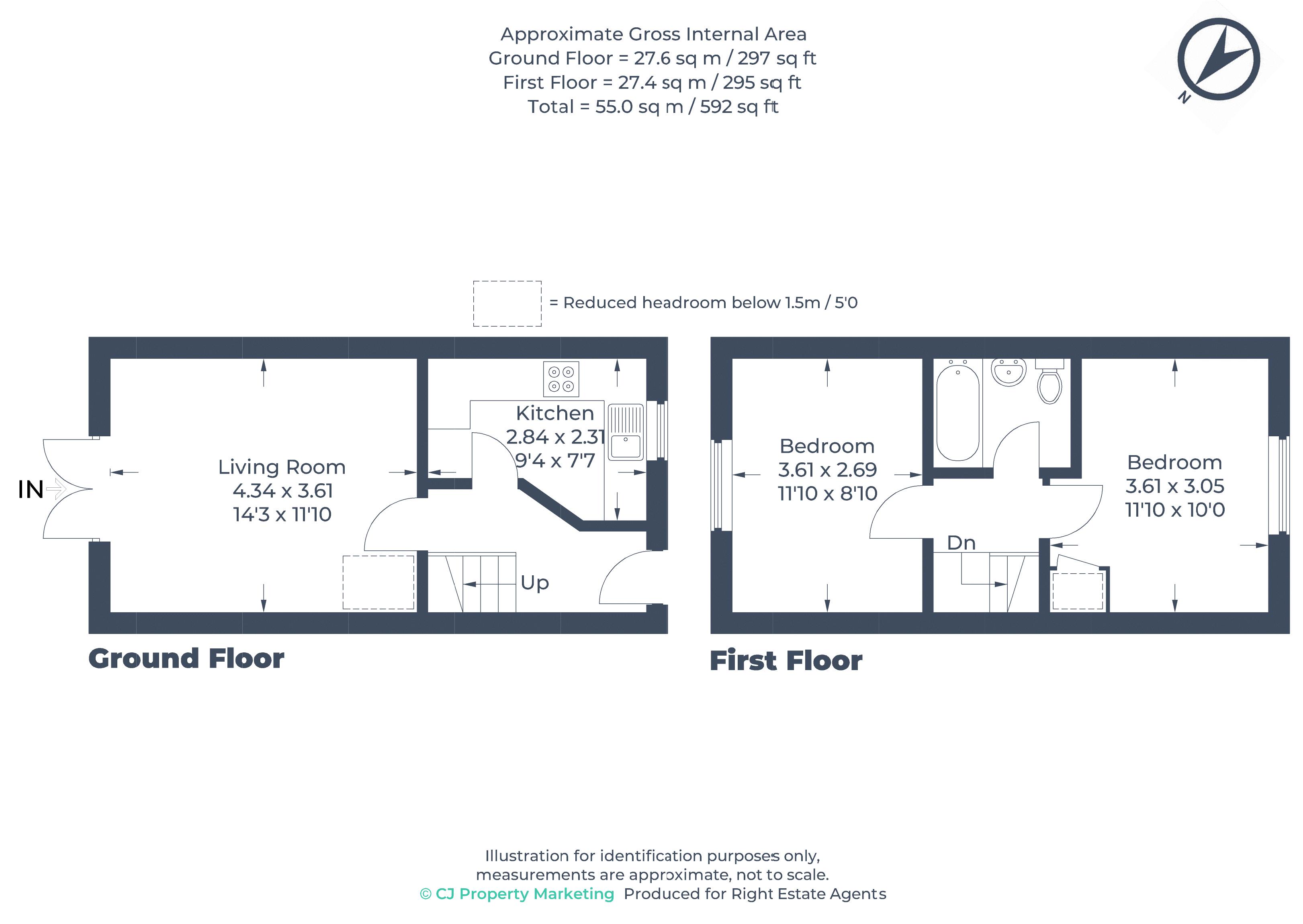 92, Spruce Drive, Bicester floorplan