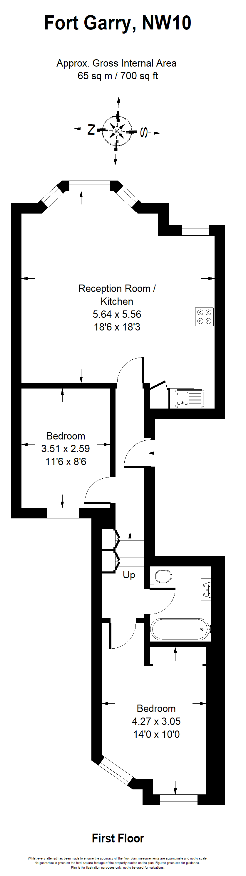 2 Bedrooms Flat for sale in Harlesden Road, Willesden NW10