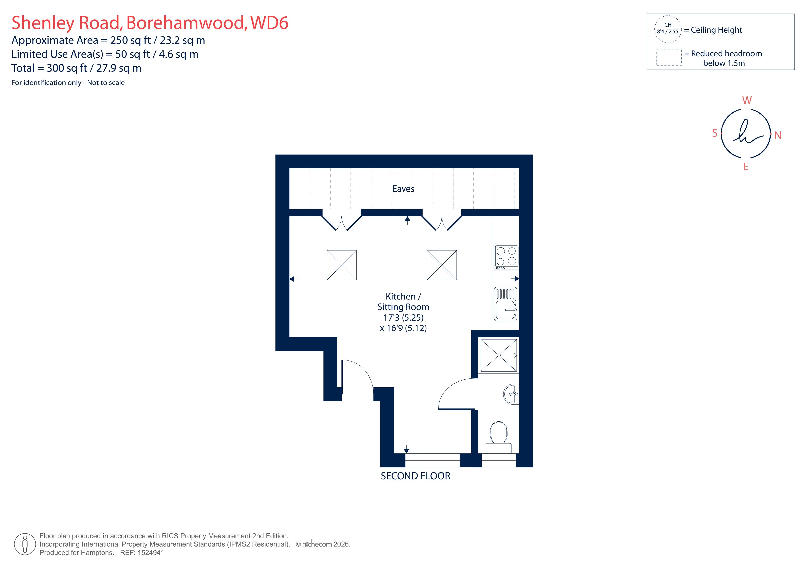 Flat 3, 34A, Shenley Road, Borehamwood floorplan