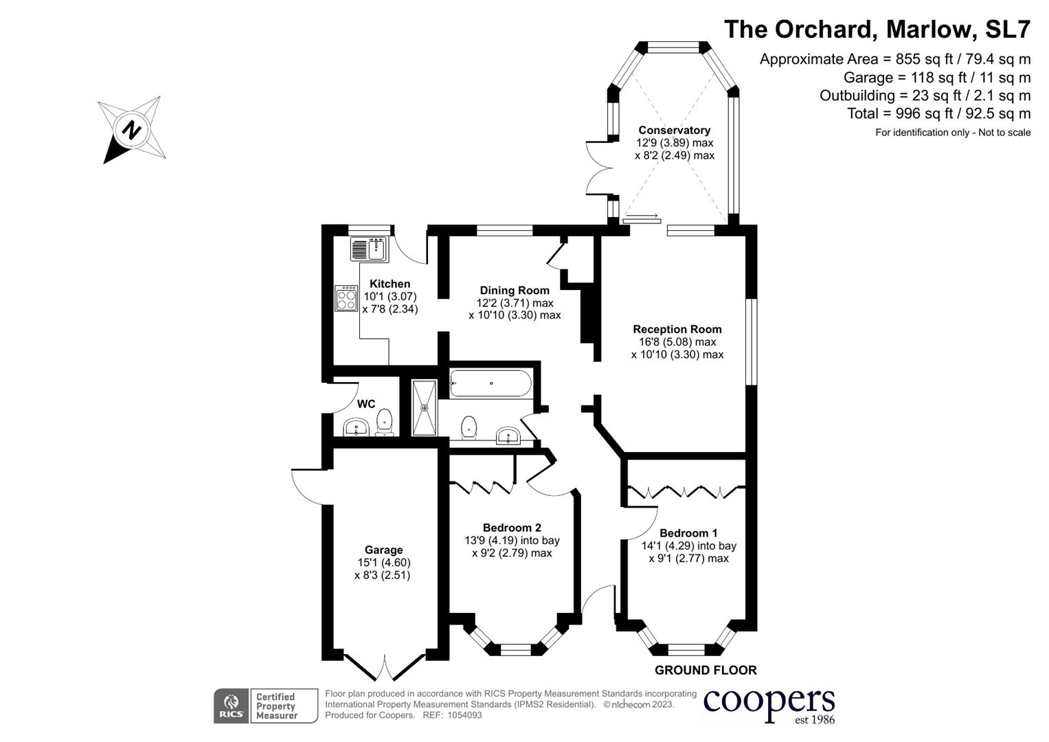 Glenbank, 16, The Orchard, Marlow floorplan