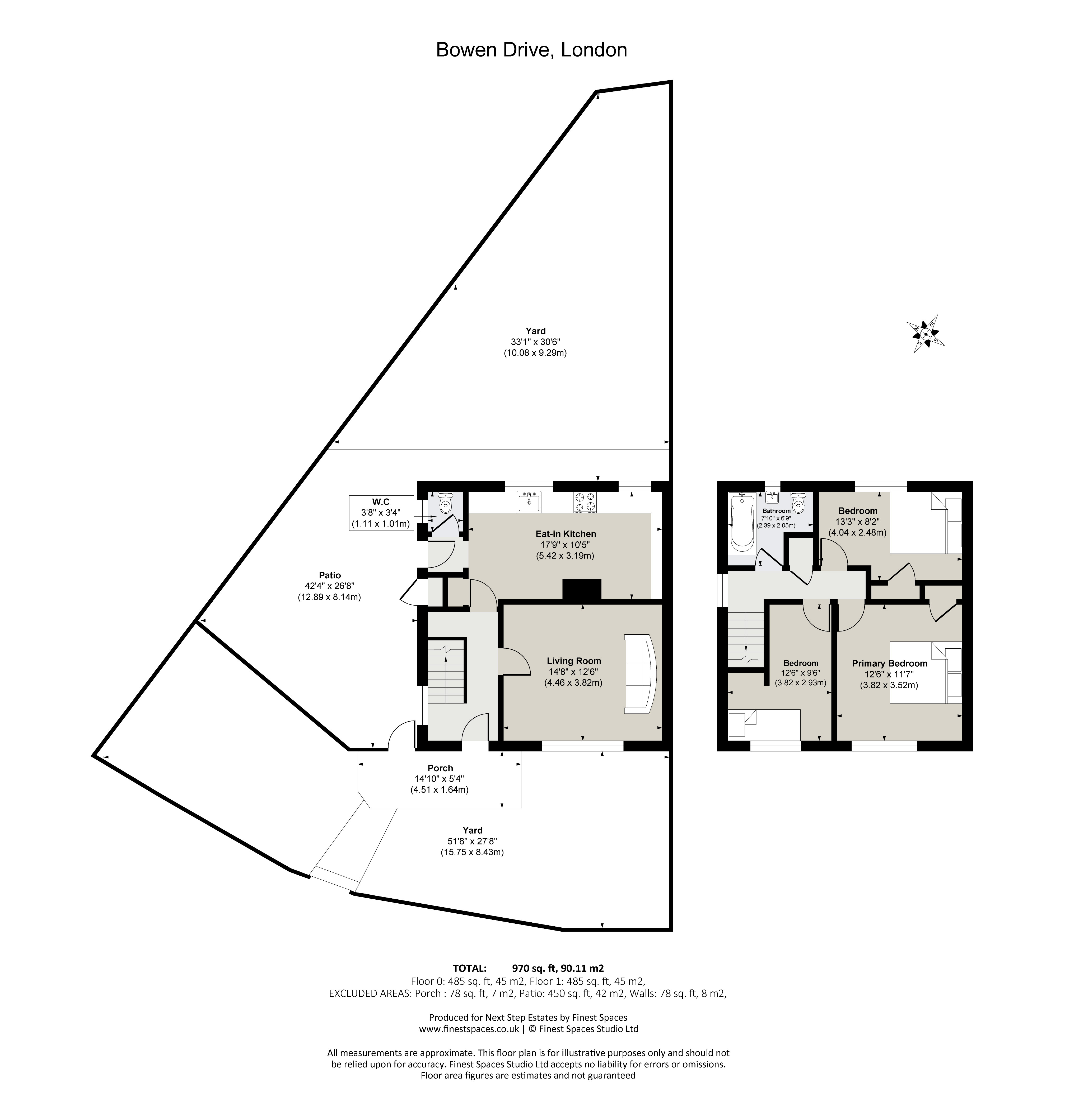 Bowen Drive, Dulwich floorplan