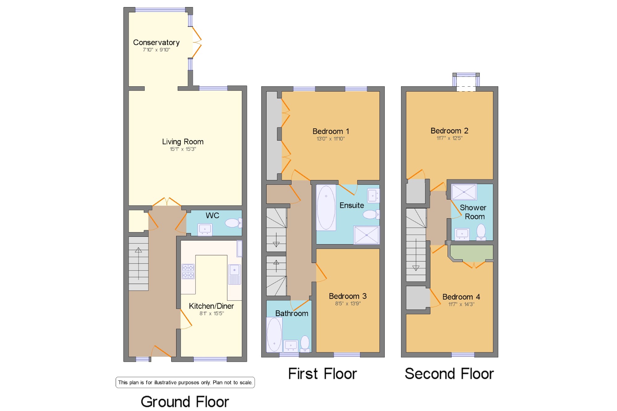 4 Bedrooms Terraced house for sale in Grayswood Road, Haslemere, Surrey GU27