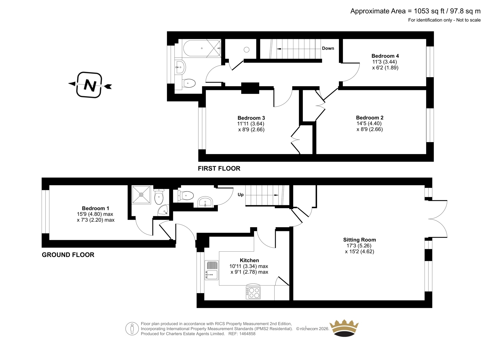 14, Fitzroy Close, Southampton floorplan