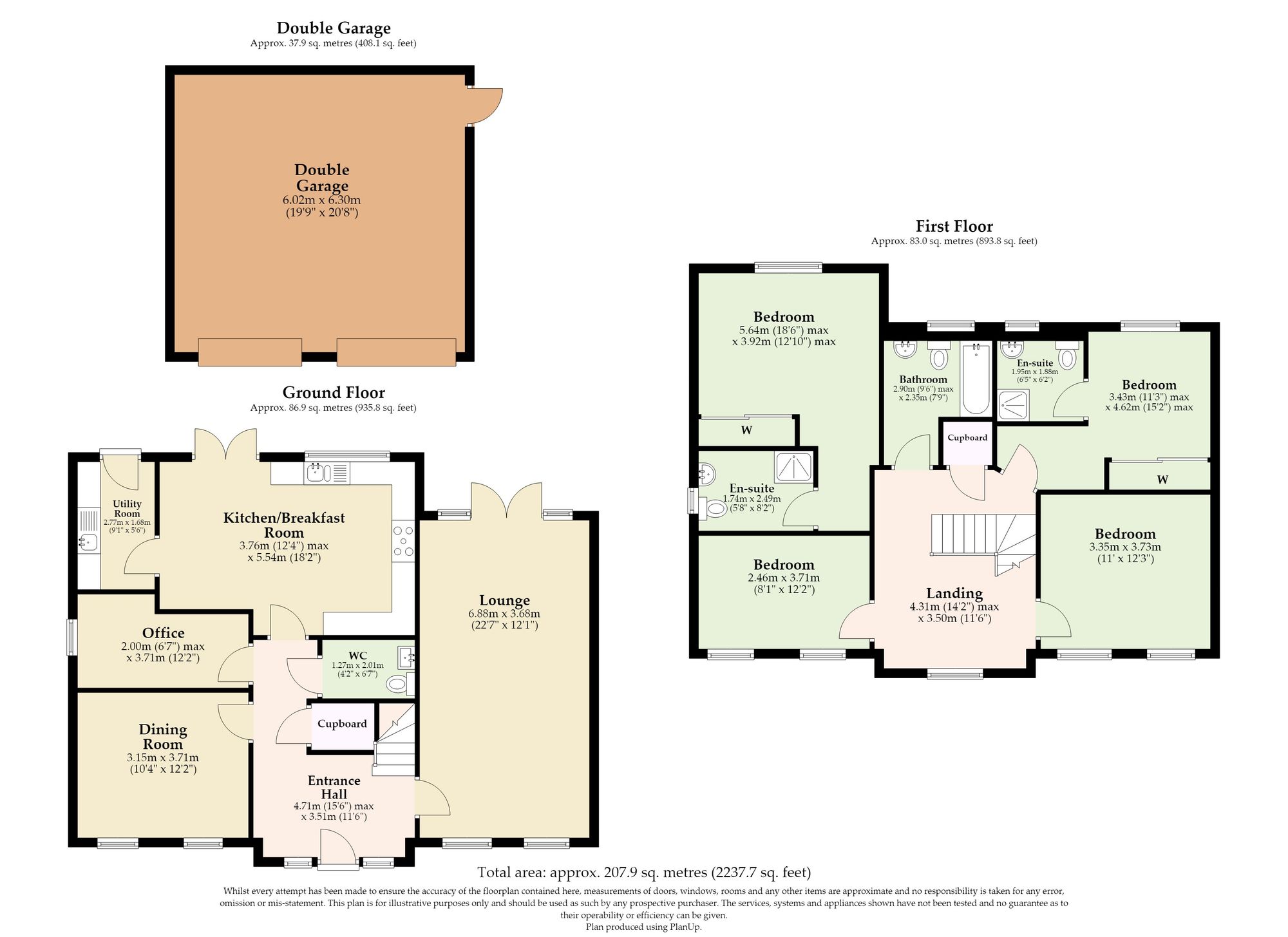1 Cavell Road, Norwich floorplan