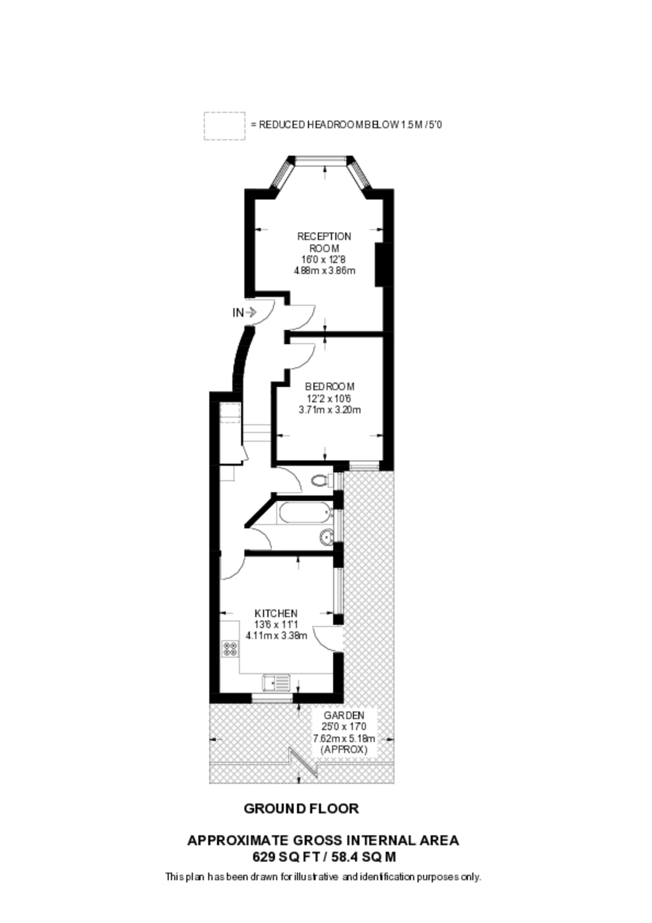 Buckingham Road, Harlesden floorplan