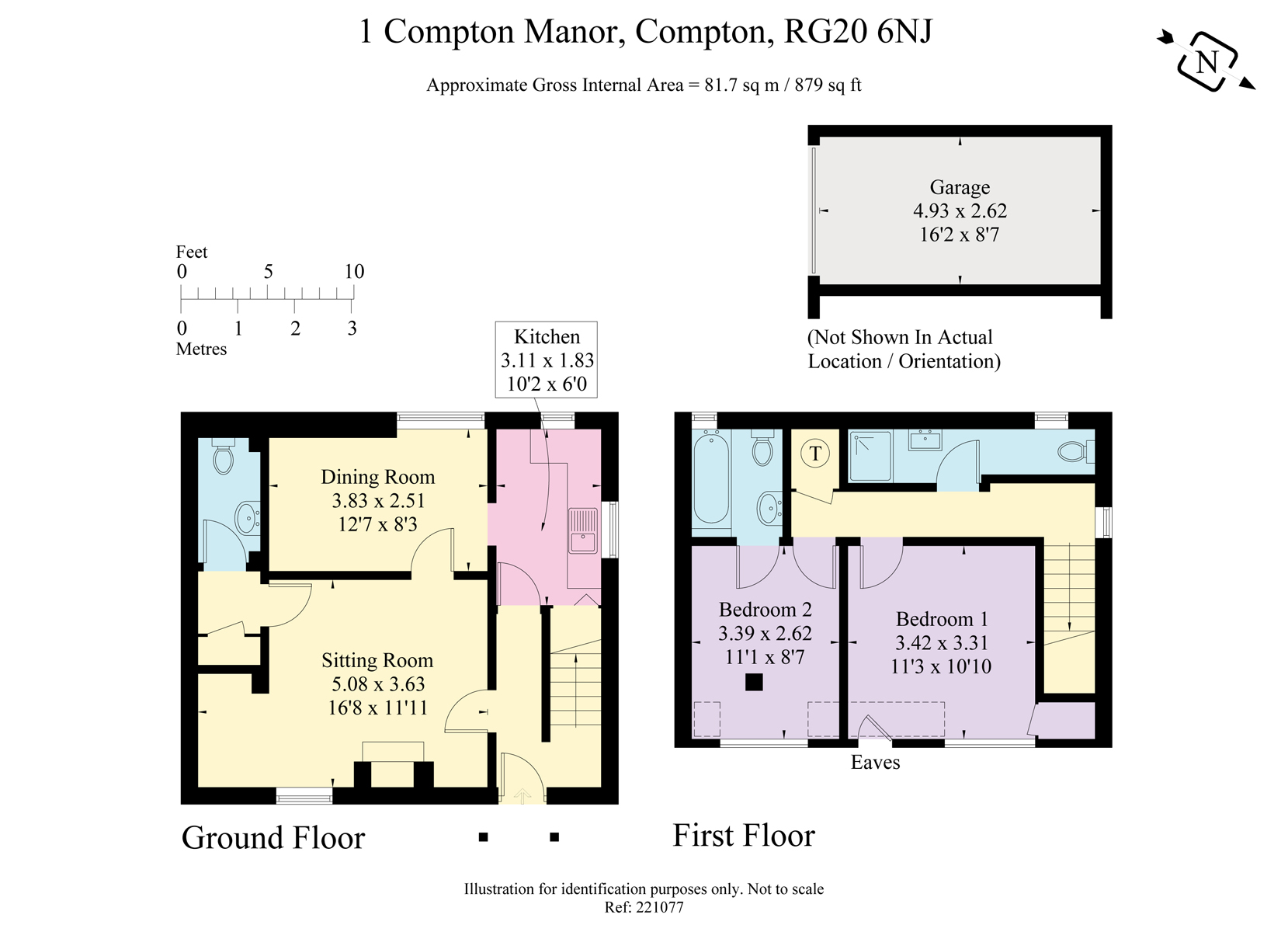 2 Bedrooms Cottage for sale in 1 Compton Manor, Compton RG20