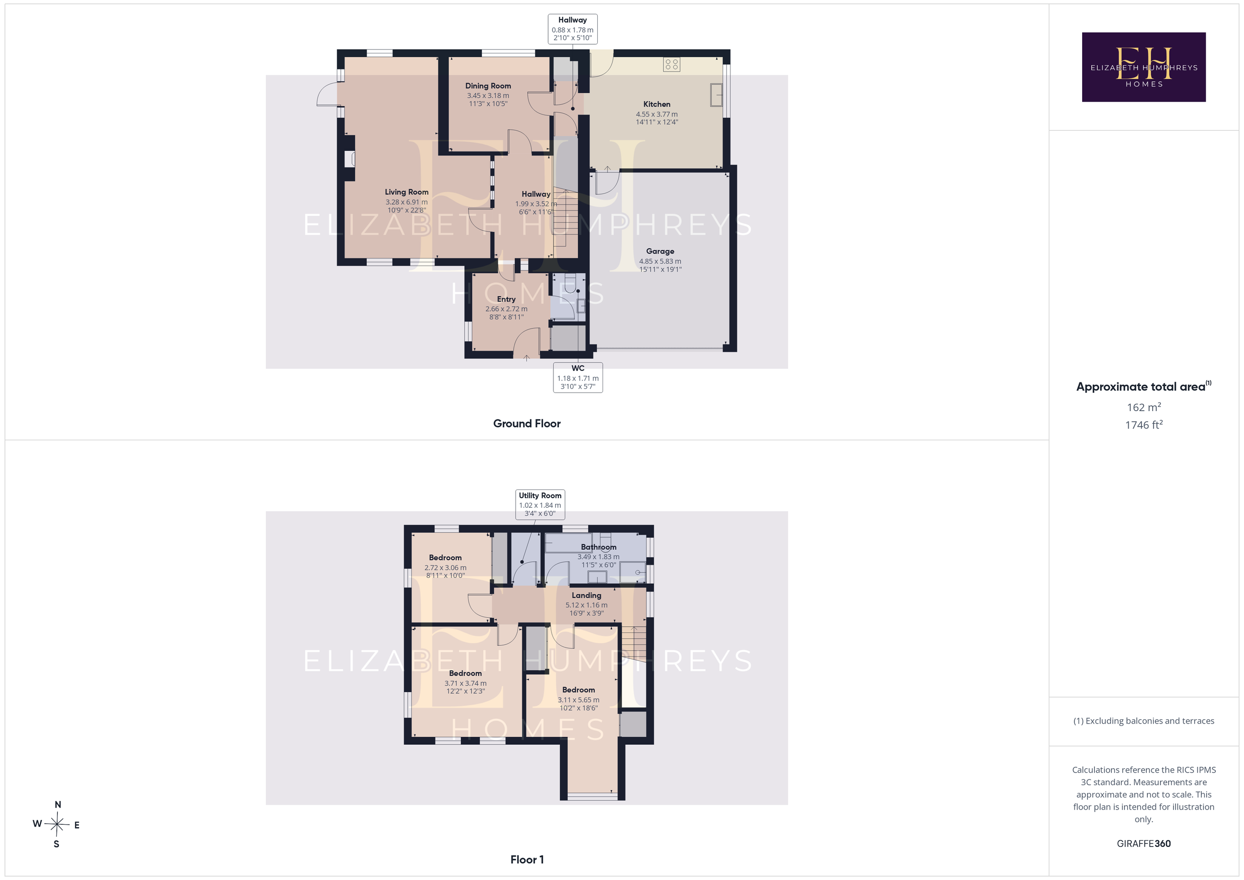 Hawthorns, Morpeth floorplan