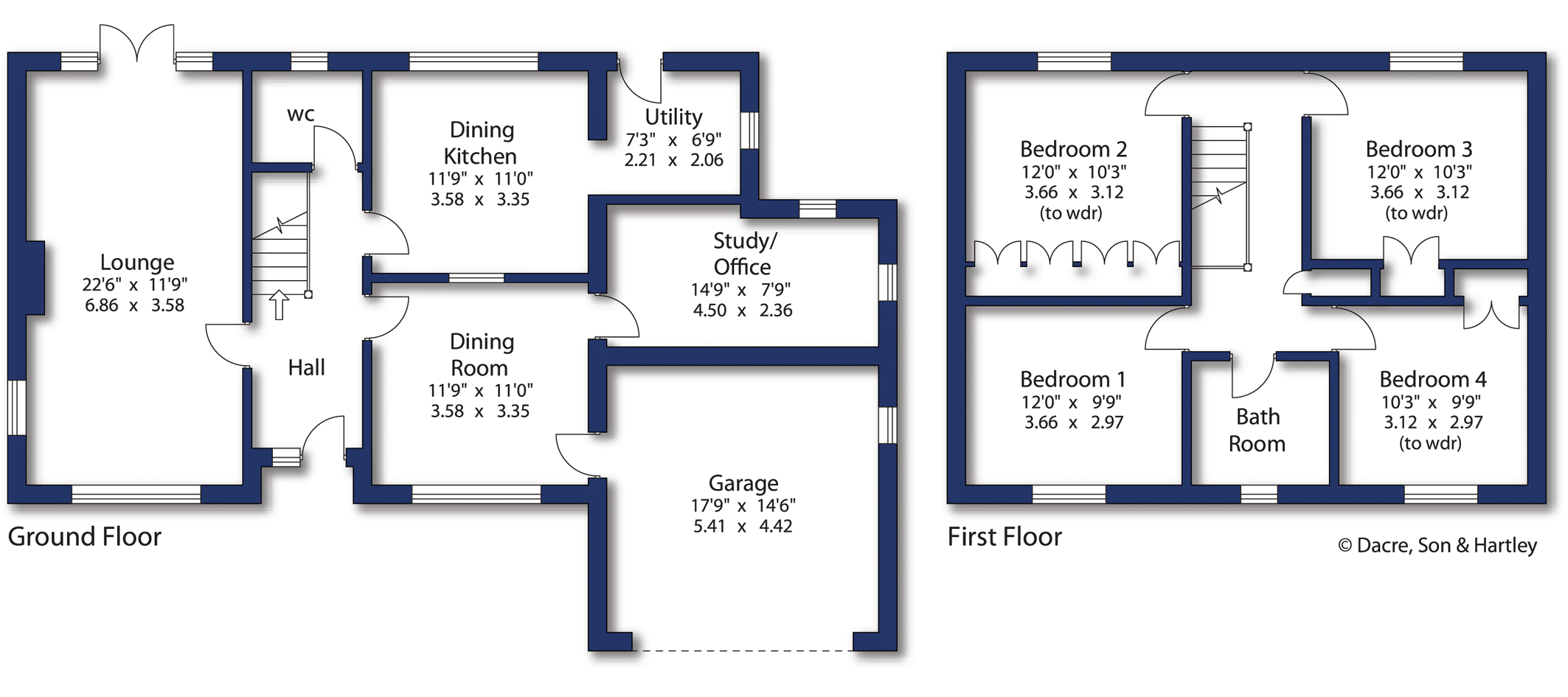 44, Oakwood Drive, West Yorkshire floorplan