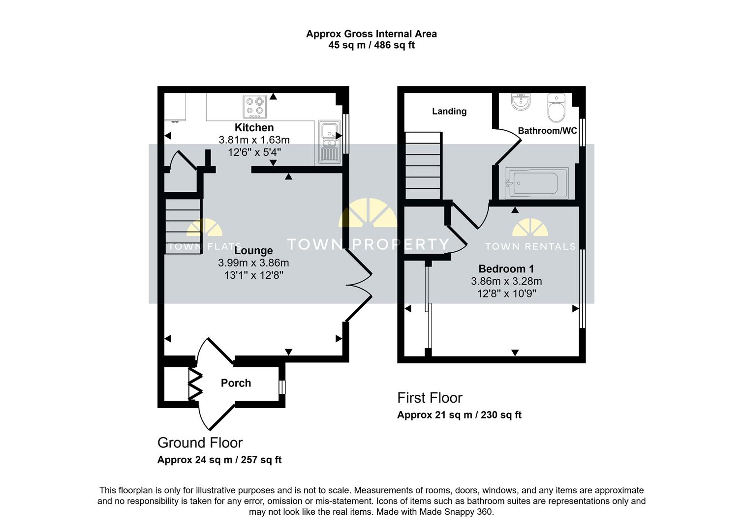 34, Mendip Avenue, Eastbourne floorplan
