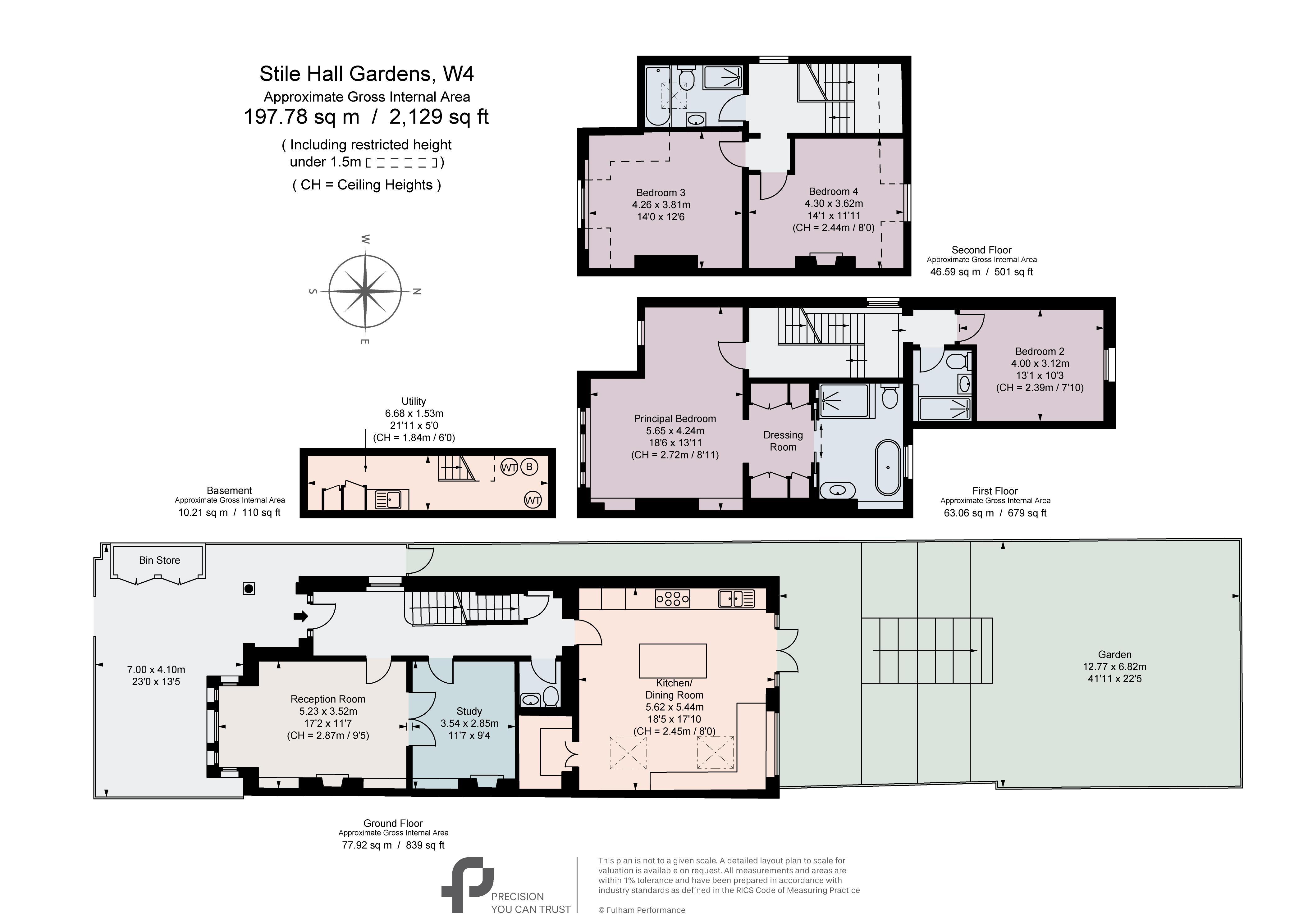 53, Stile Hall Gardens, London floorplan