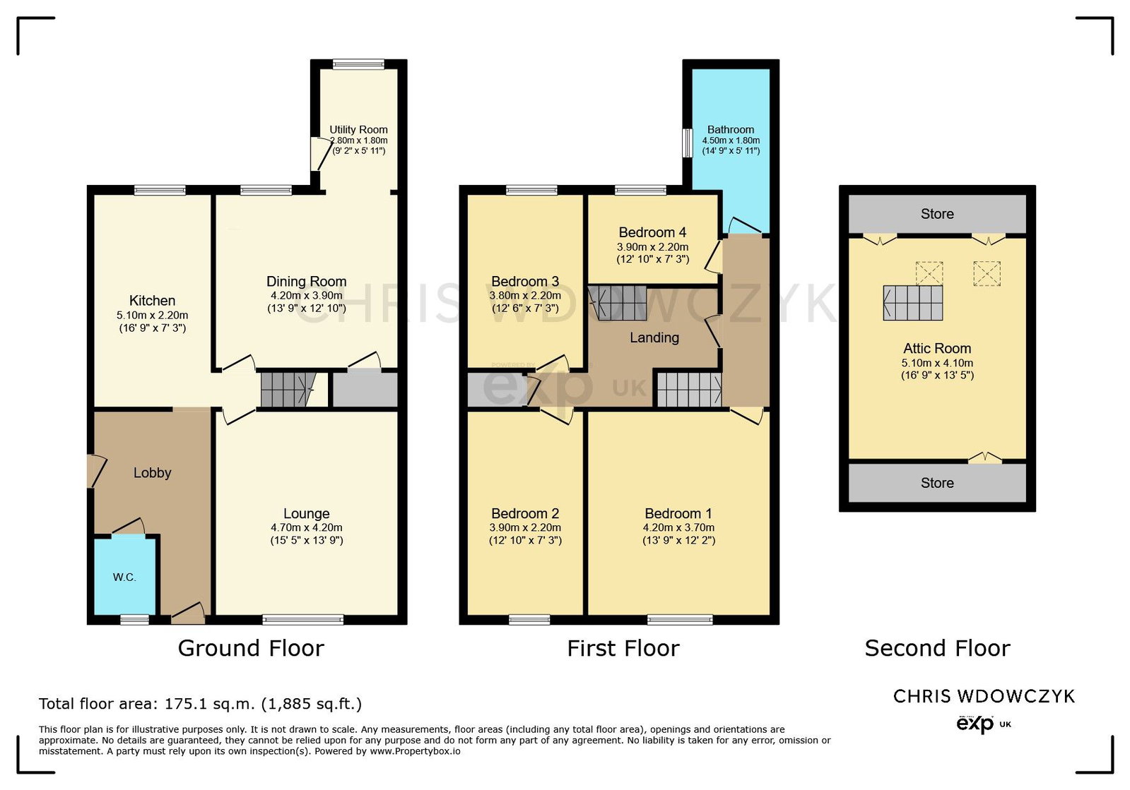 1, Armitage Avenue, Brighouse floorplan