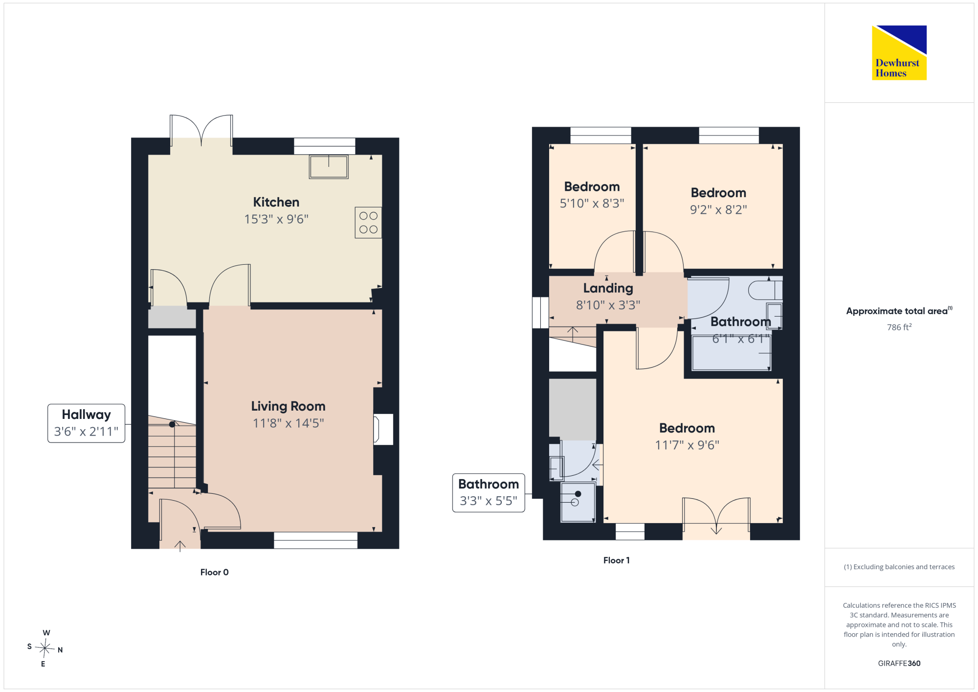 45, Maritime Way, Ashton-On-Ribble floorplan