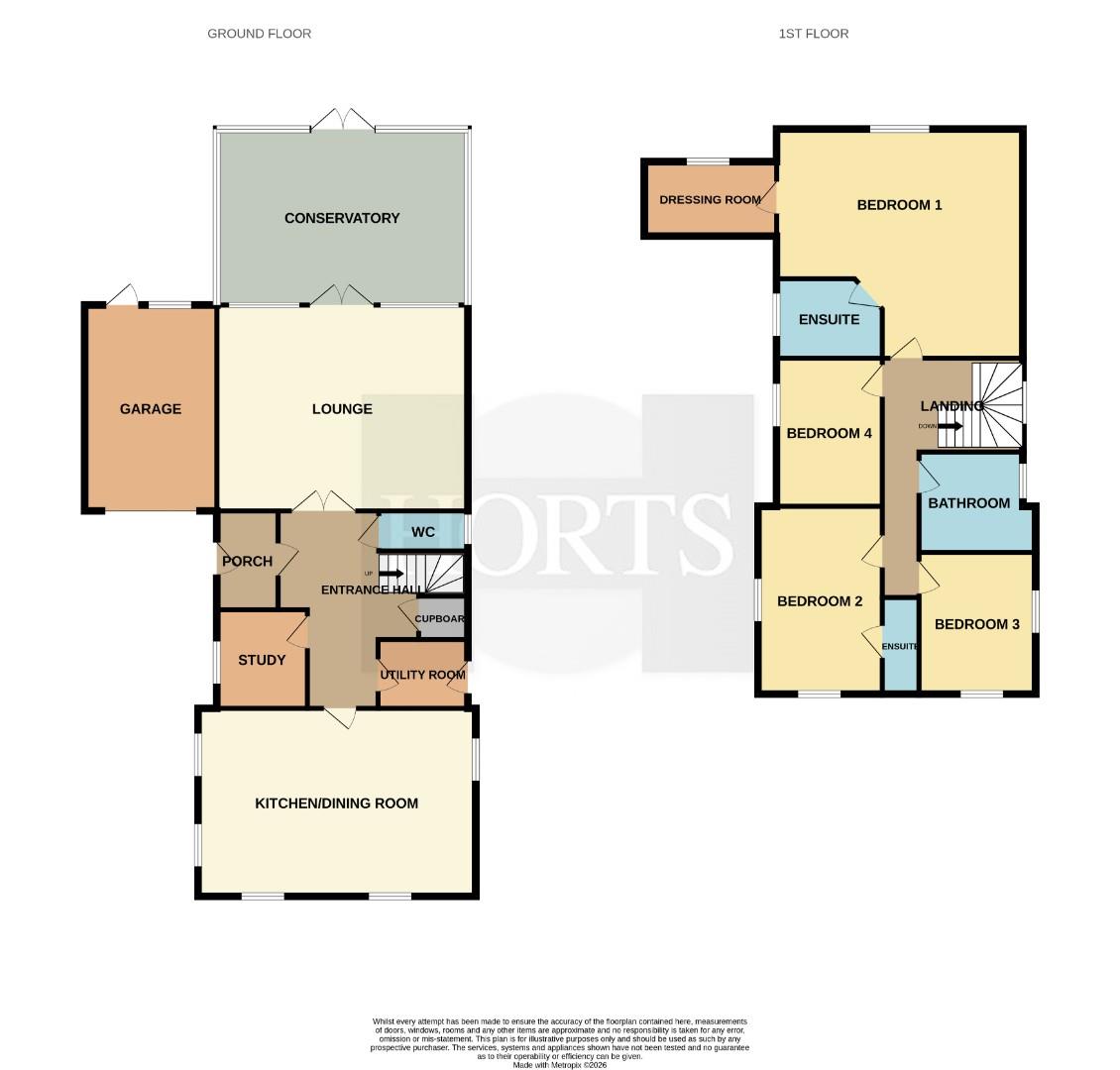 Old Yard Cottage, School Street, Rugby floorplan